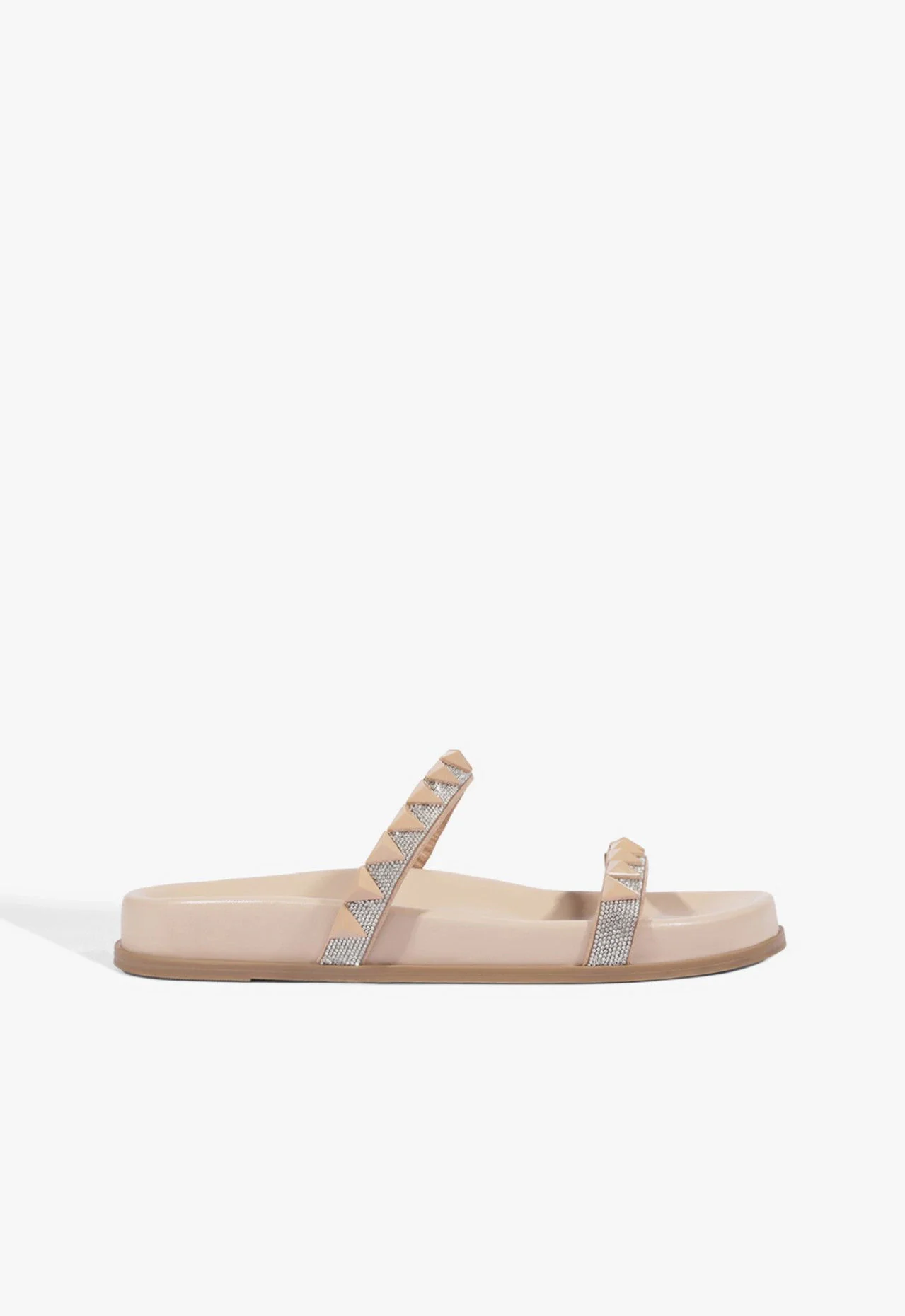 Papete Flatform Bico Redondo Rosa