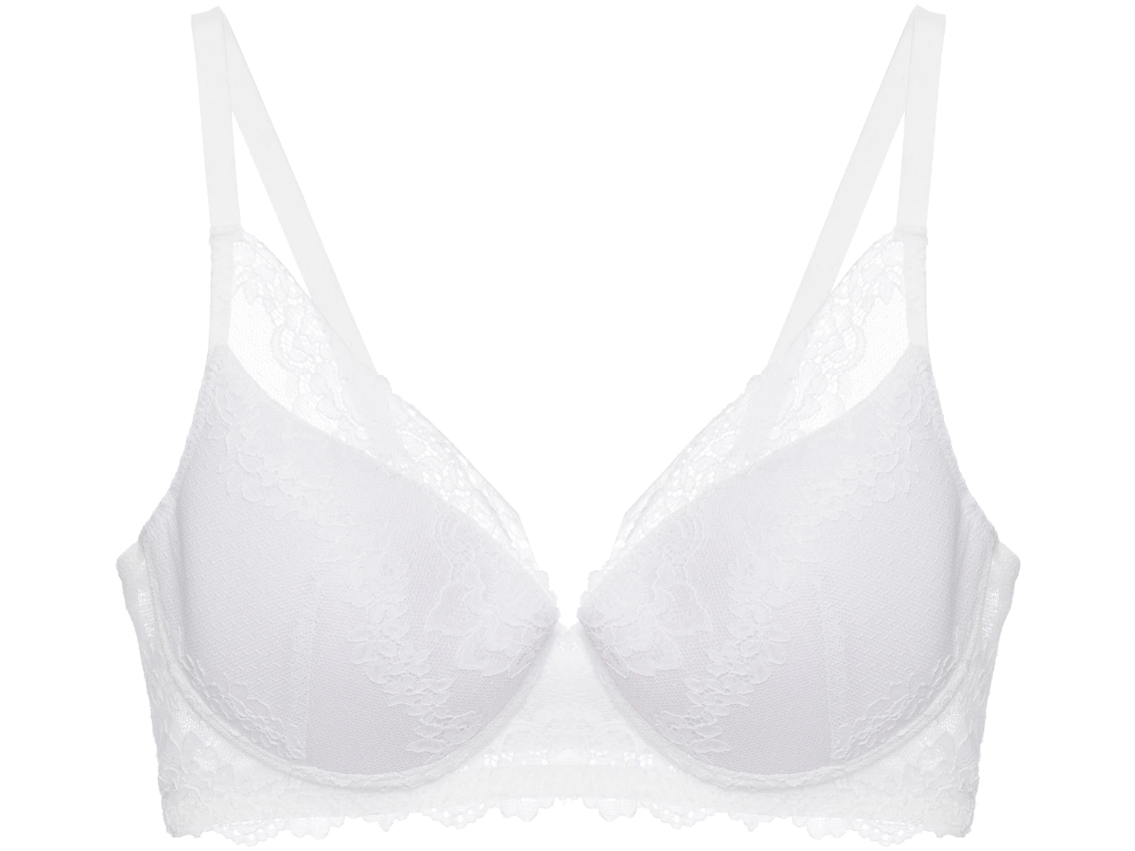 Sutiã Demi Bojo Renda Signature Première Branco