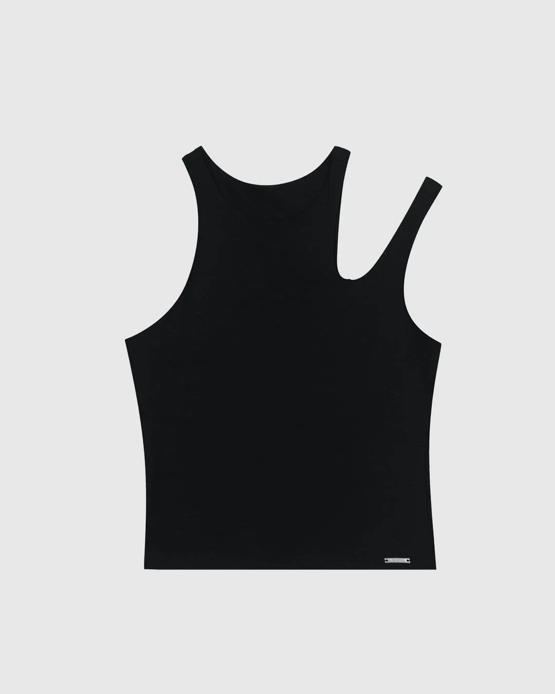 Regata Justa Feminina Recorte Cut Out Ombro Em Viscose Stretch - ENFIM