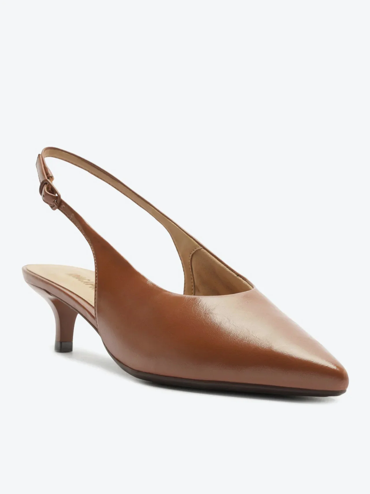 Scarpin Salto Fino Lady Marrom