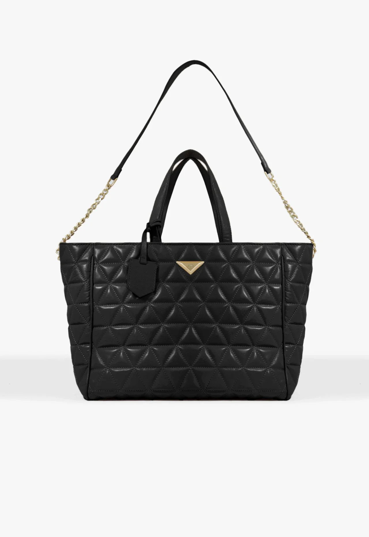Bolsa Shopping Grande 944 Travel Couro Preta