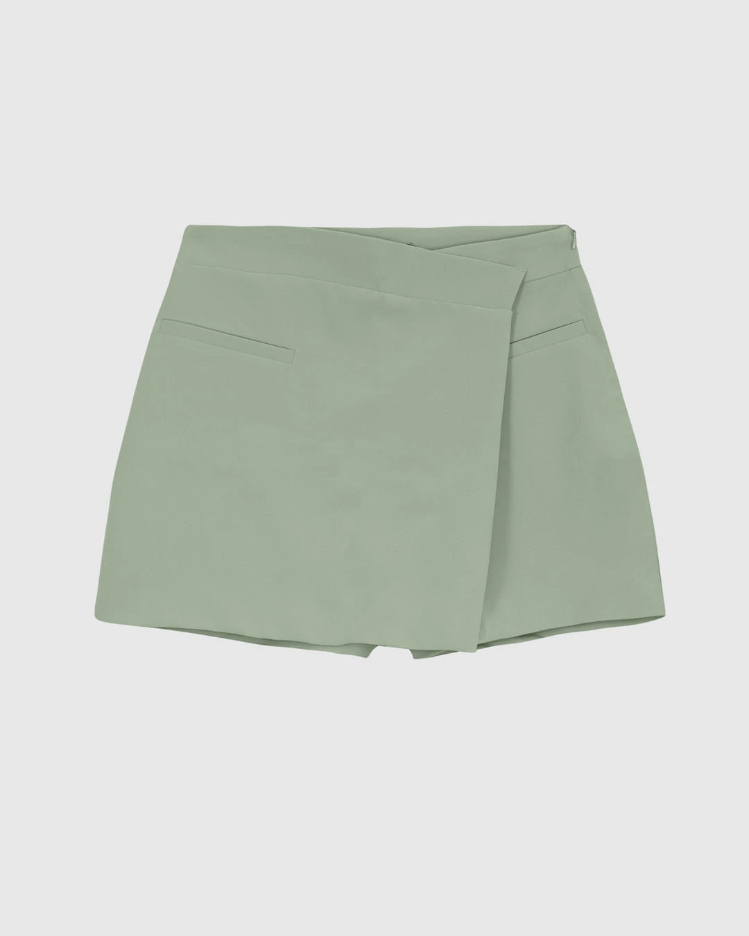 Shorts Saia Feminino Bolso Decorativo Em Tecido Alfaiataria - ENFIM