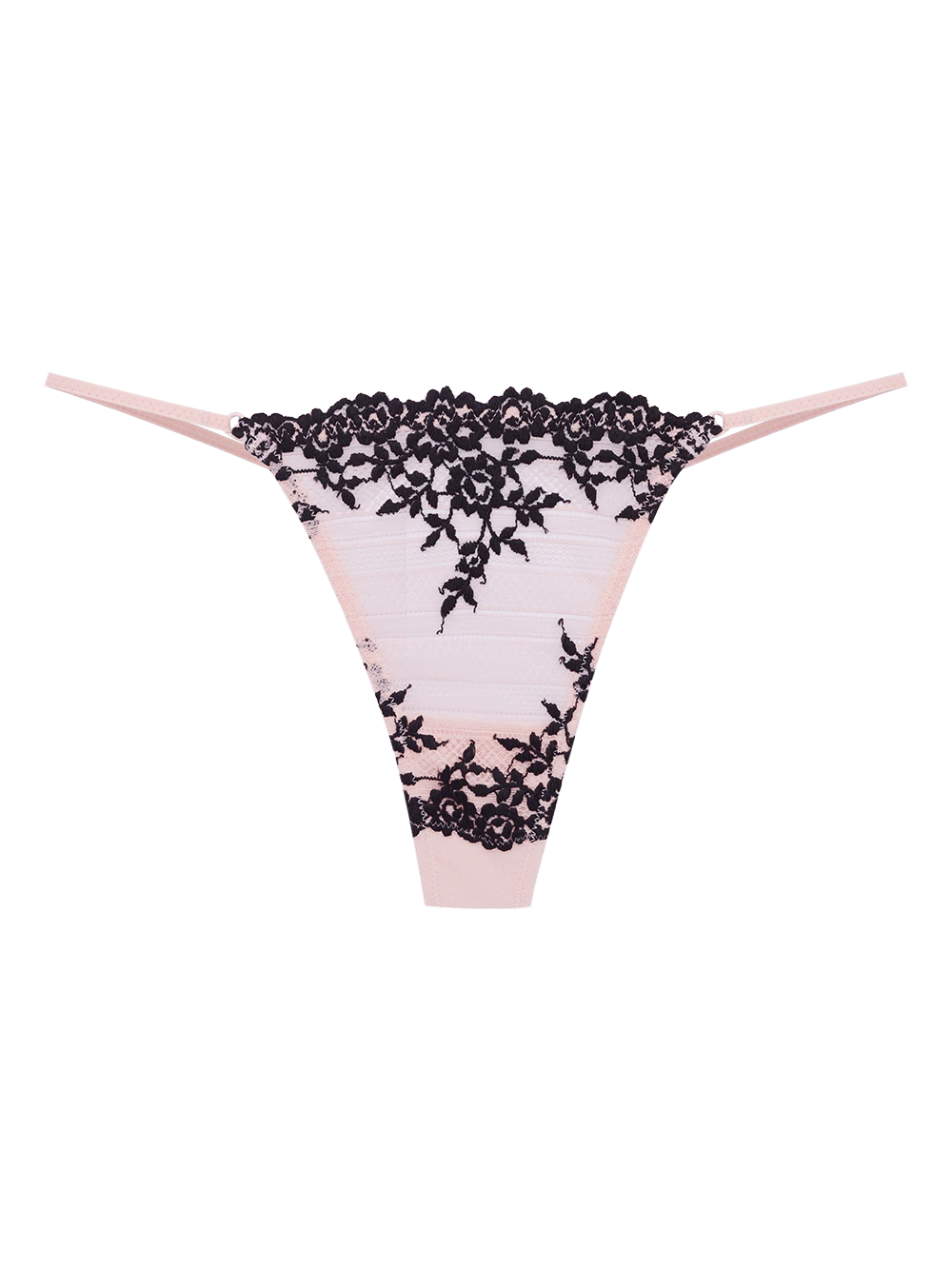 Calcinha Fio String Renda Embrace Lace Wacoal Rosa Potpourri