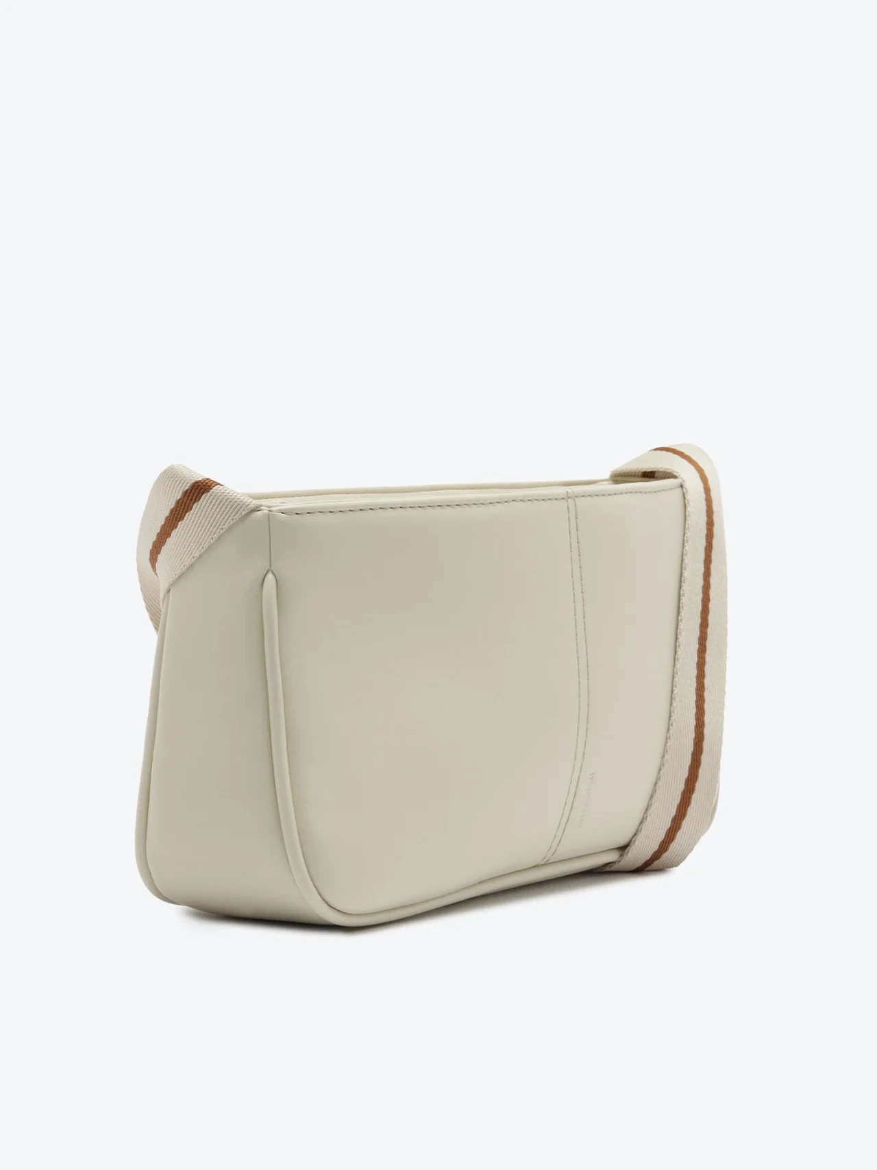 Bolsa Tiracolo com Bag Charm Branca