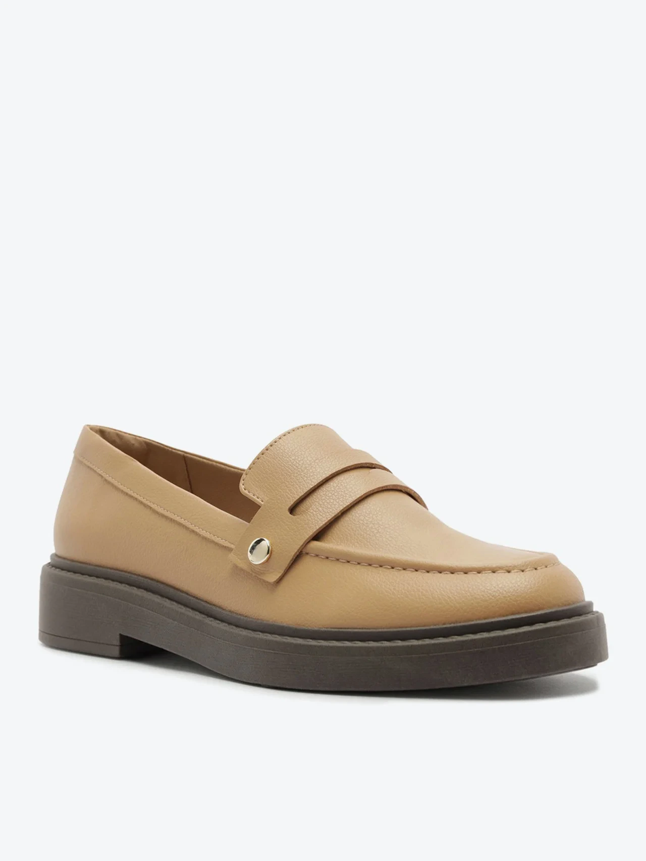 Mocassim Bold Pala Removível Bege