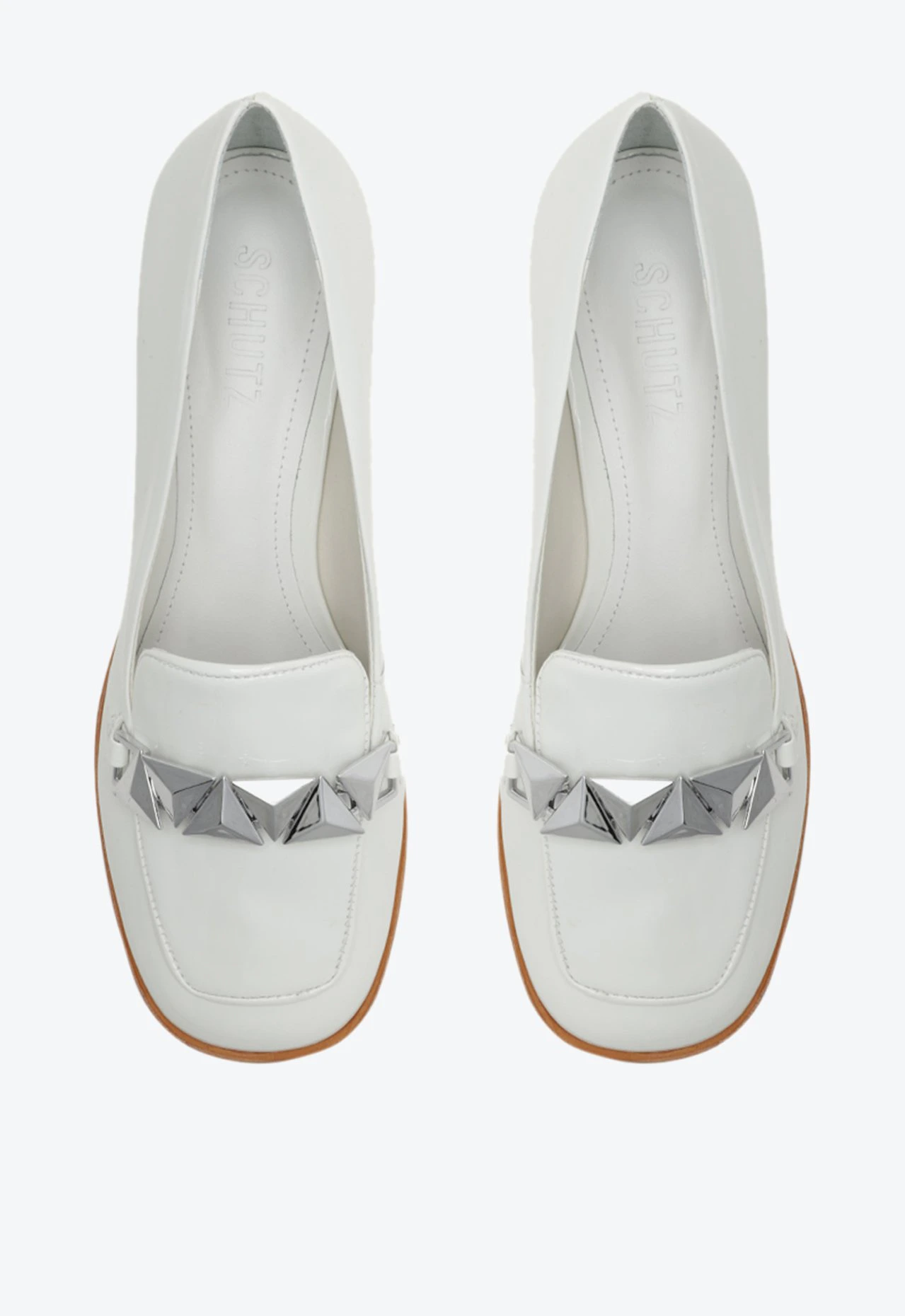 Mocassim Domenica Triangle Off White