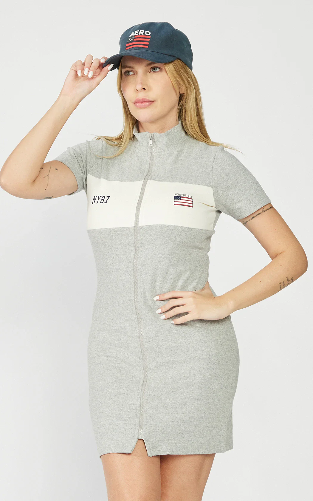 Vestido Feminino Aeropostale - Mescla Medio