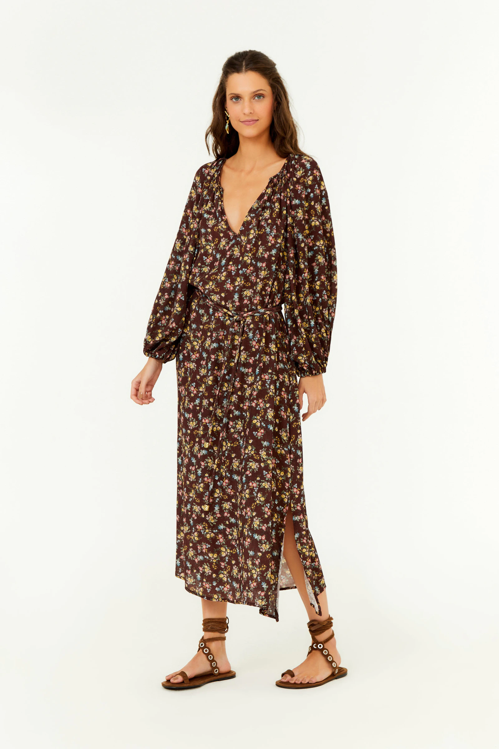 Vestido Middecote Estampa Blumi