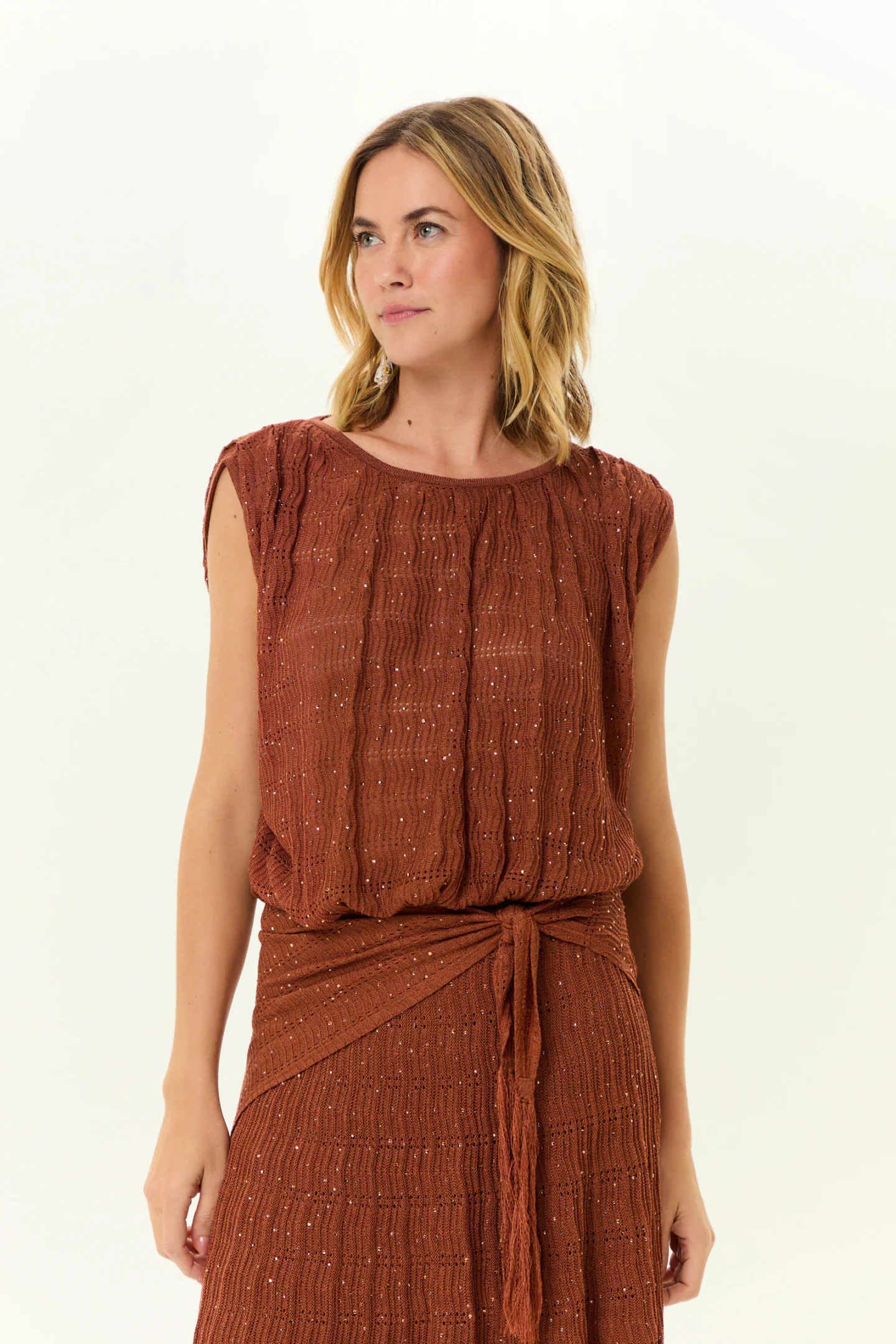 Blusa Tricot Franzidos