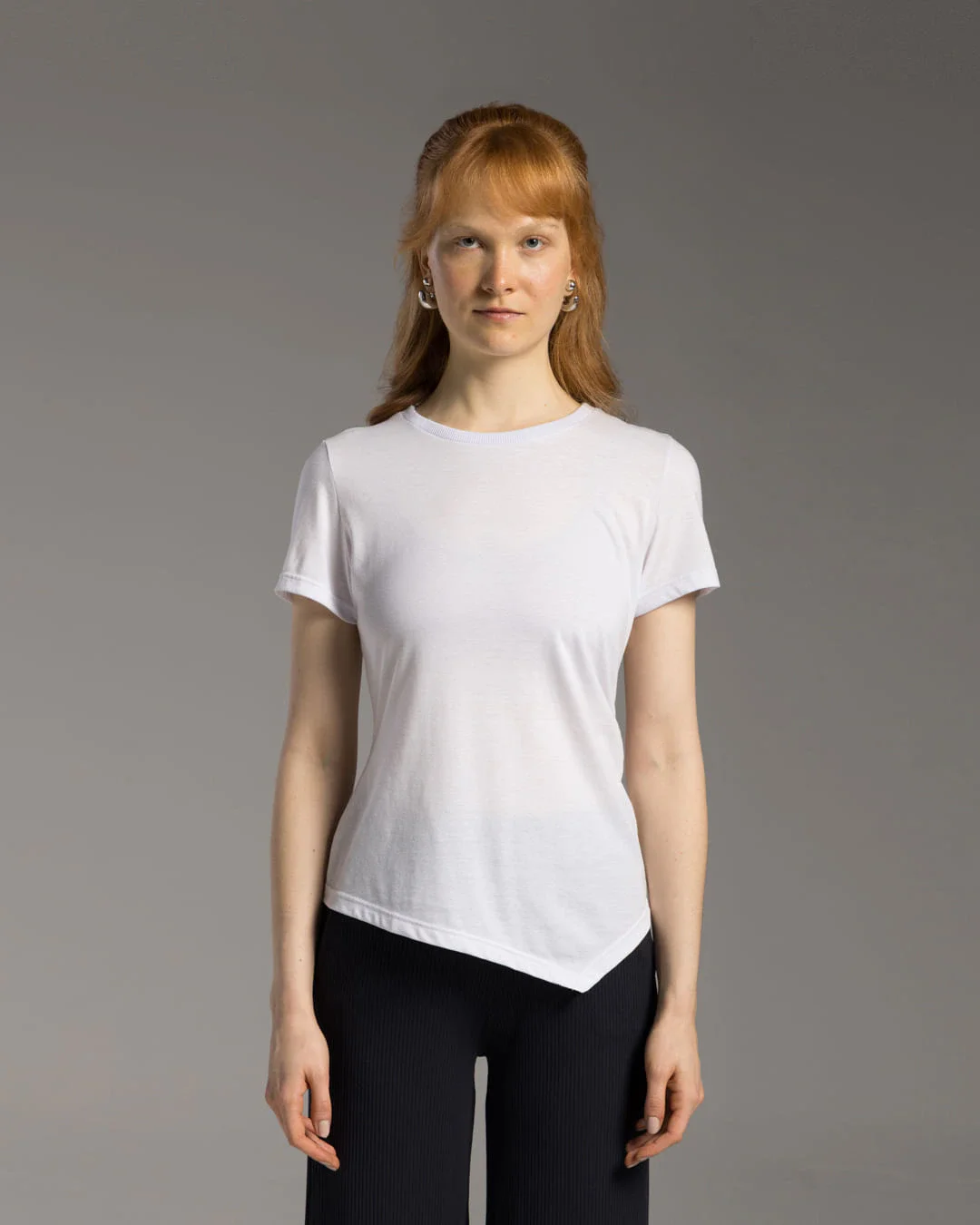 Tech T-Shirt Air Assimétrica Feminina - BASICAMENTE