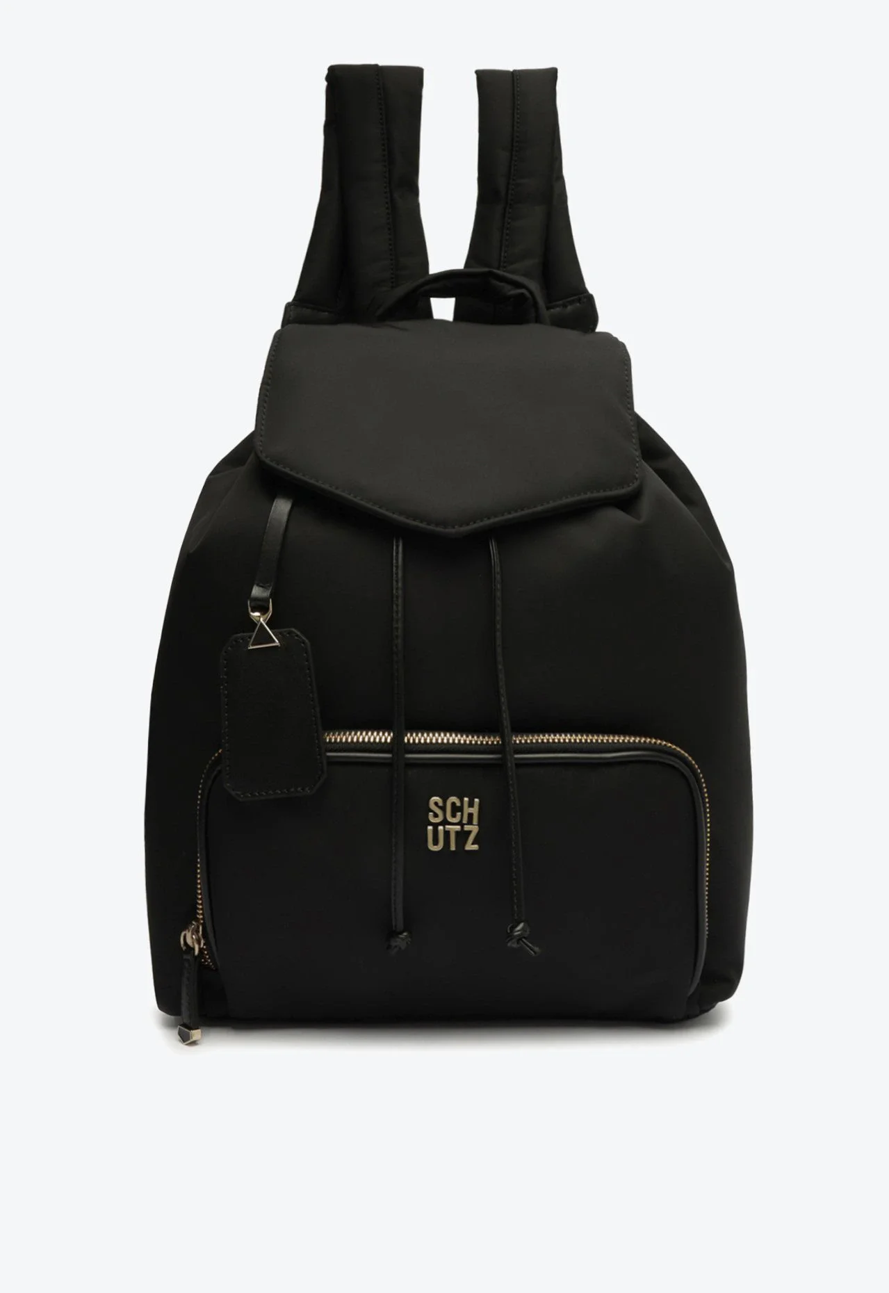 Mochila Grande Lela Nylon Preta