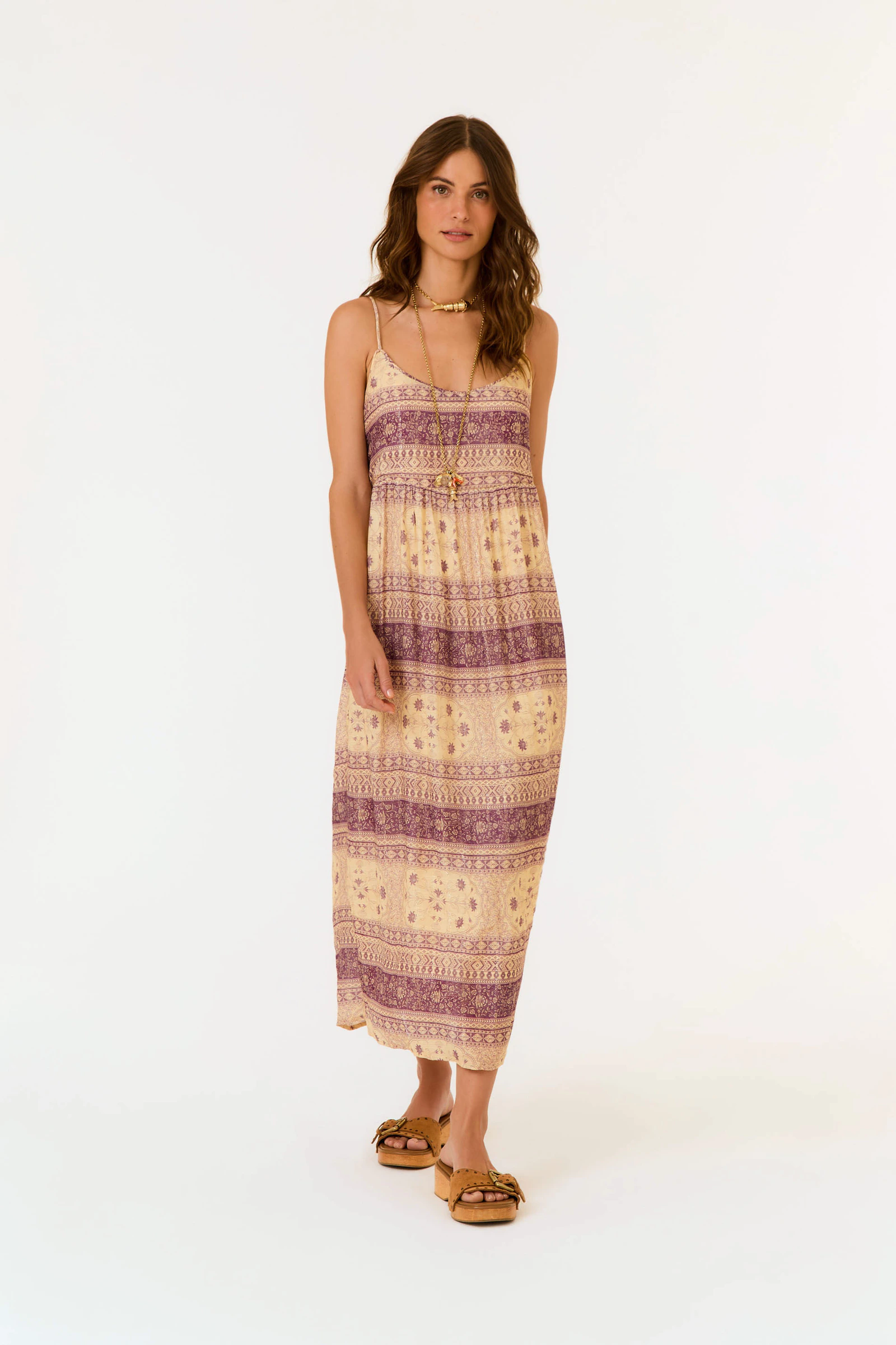 Vestido Midi Estampa Hera Ágata