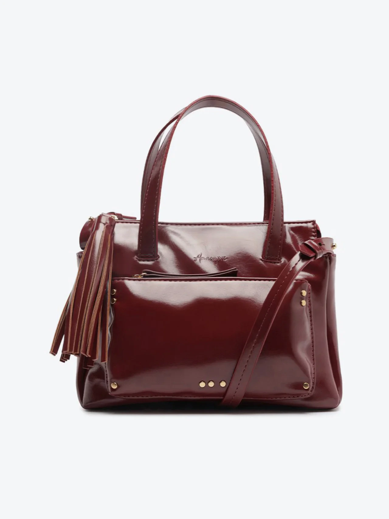 Bolsa Tote Bolso Frontal Vermelha