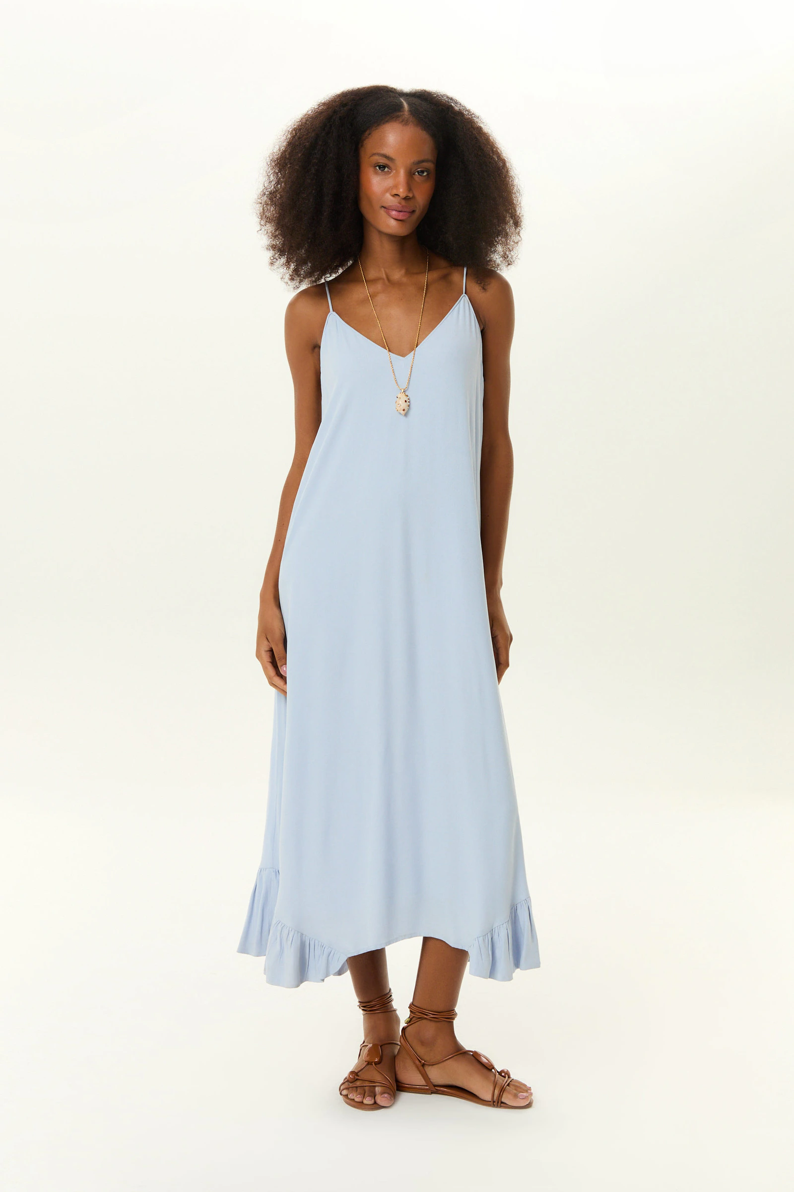 Vestido Babado Barra