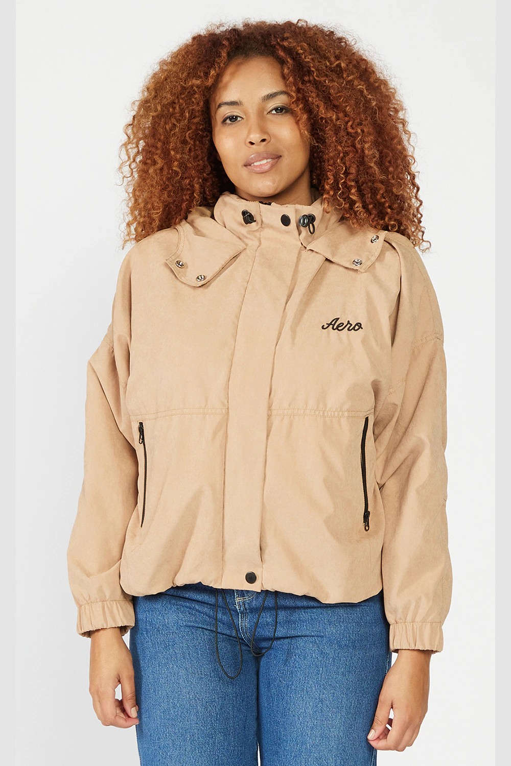 Jaqueta Feminina Aeropostale - Areia