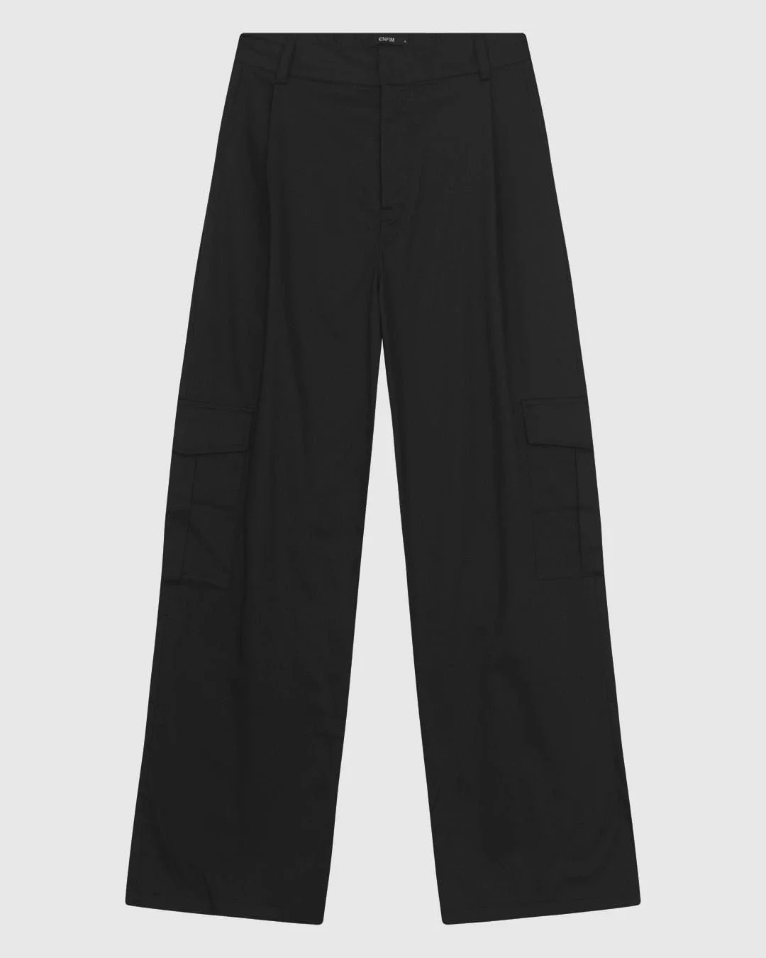 Calça Feminina Reta Cargo Em Tecido Algodão Com Elastano - ENFIM