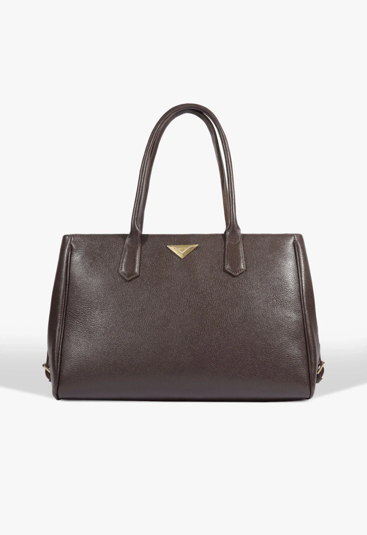 Bolsa Shopping Celline Couro Marrom