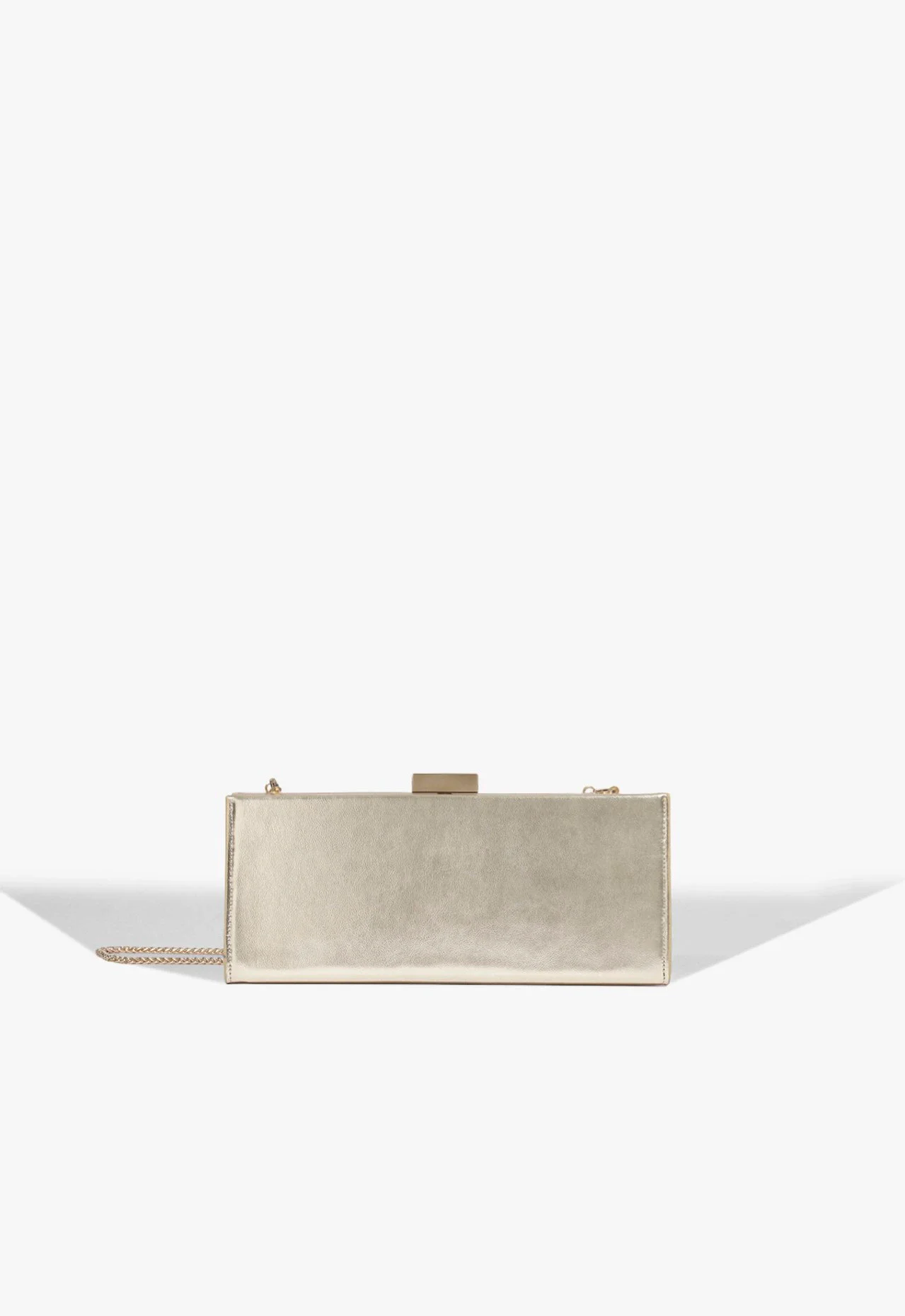 Bolsa Clutch Park Pequena Dourada