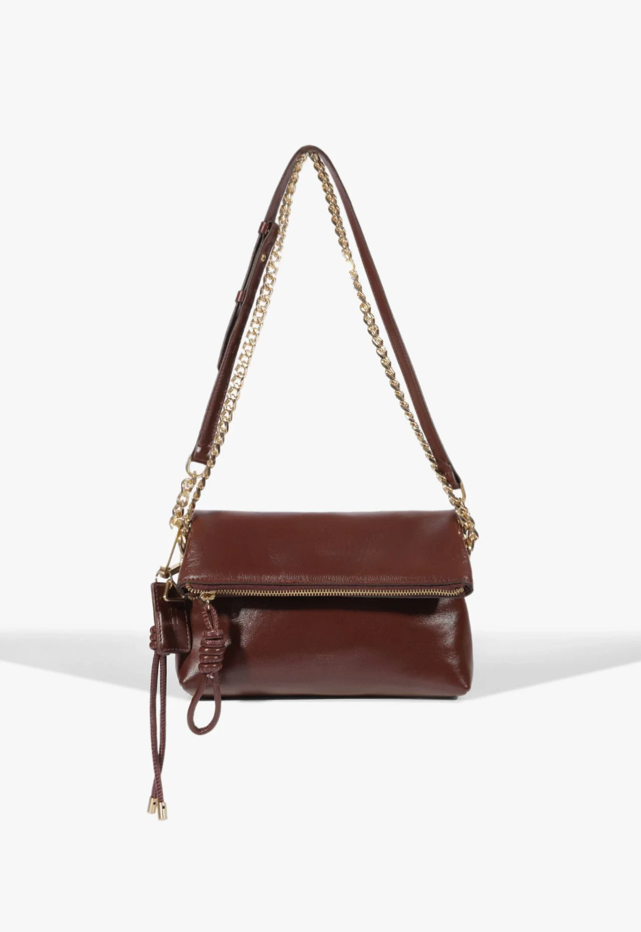 Bolsa Tiracolo Crossbody Elliot Pequena Couro Vermelha