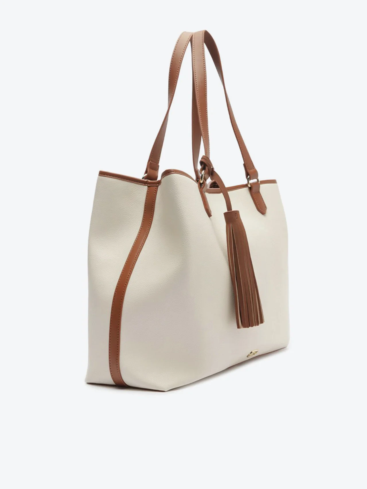Bolsa Shopping Grande Tassel Branco Off