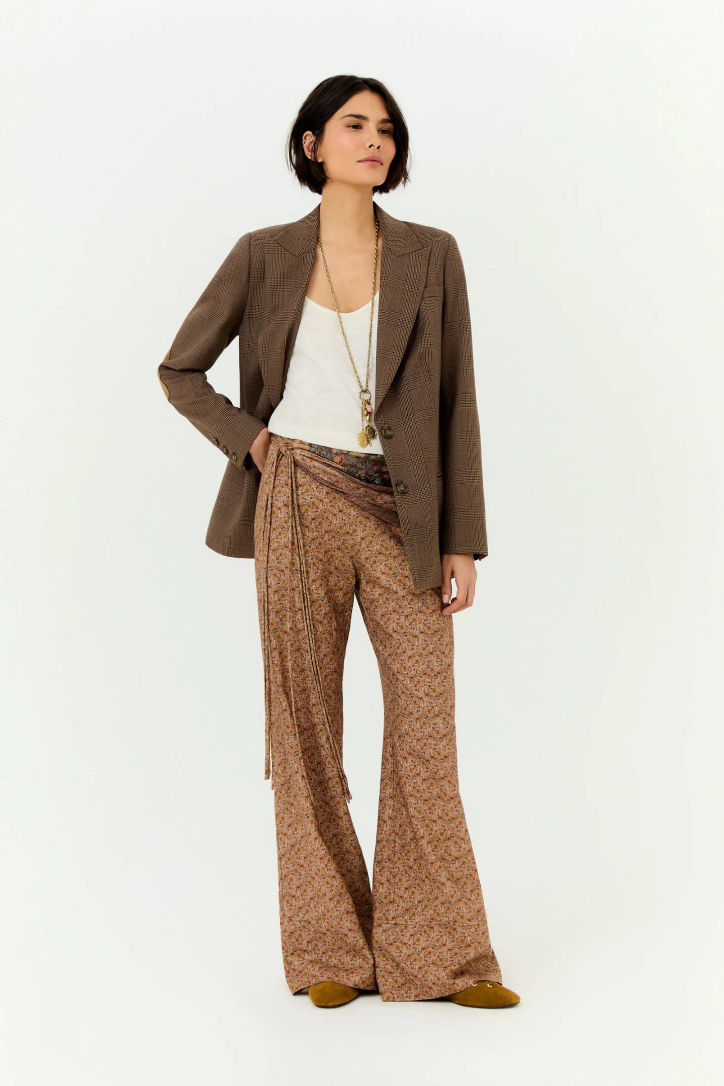 Calça Lenço Mix Estampa Ipe