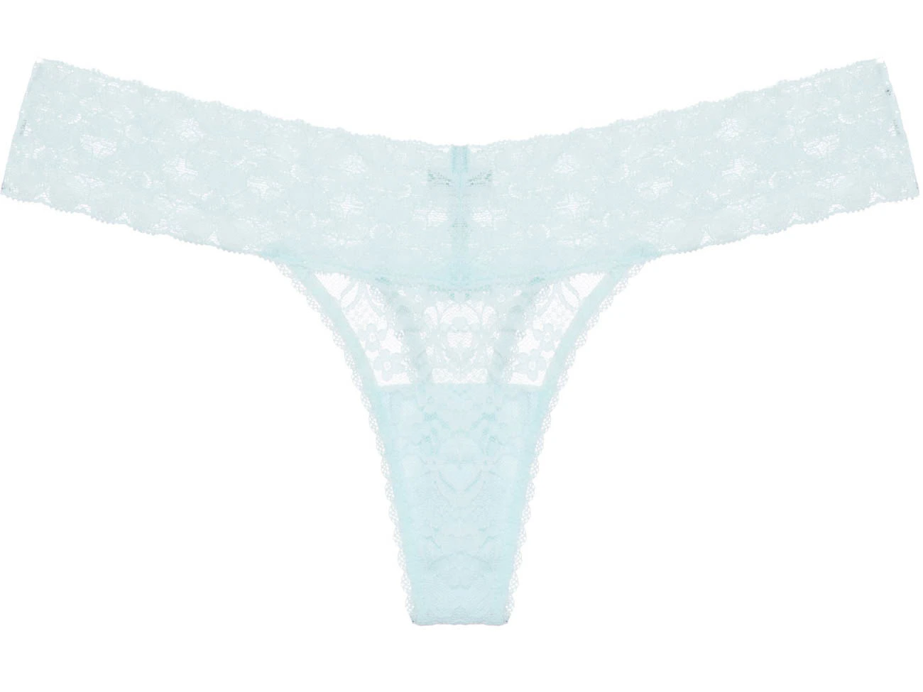 Calcinha Fio Renda Sweet Lace Azul Nuvem