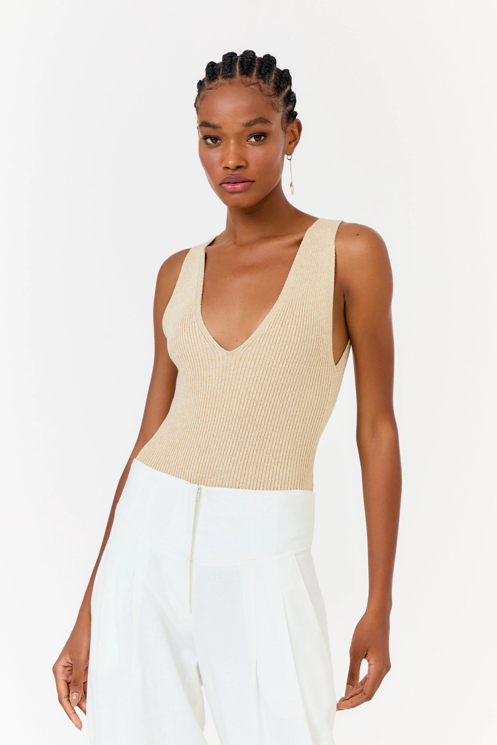 Body Tricot Decote v Profundo
