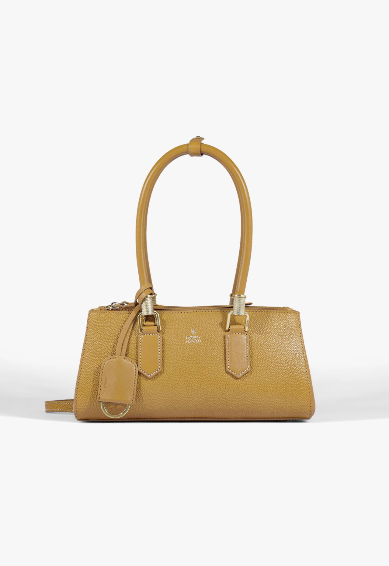 Bolsa Mini Tote Lauren Couro Amarela