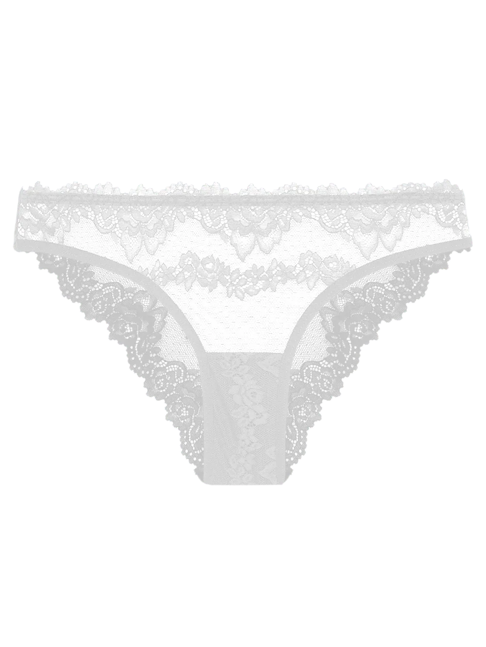 Calcinha Tanga Renda Femme Branco