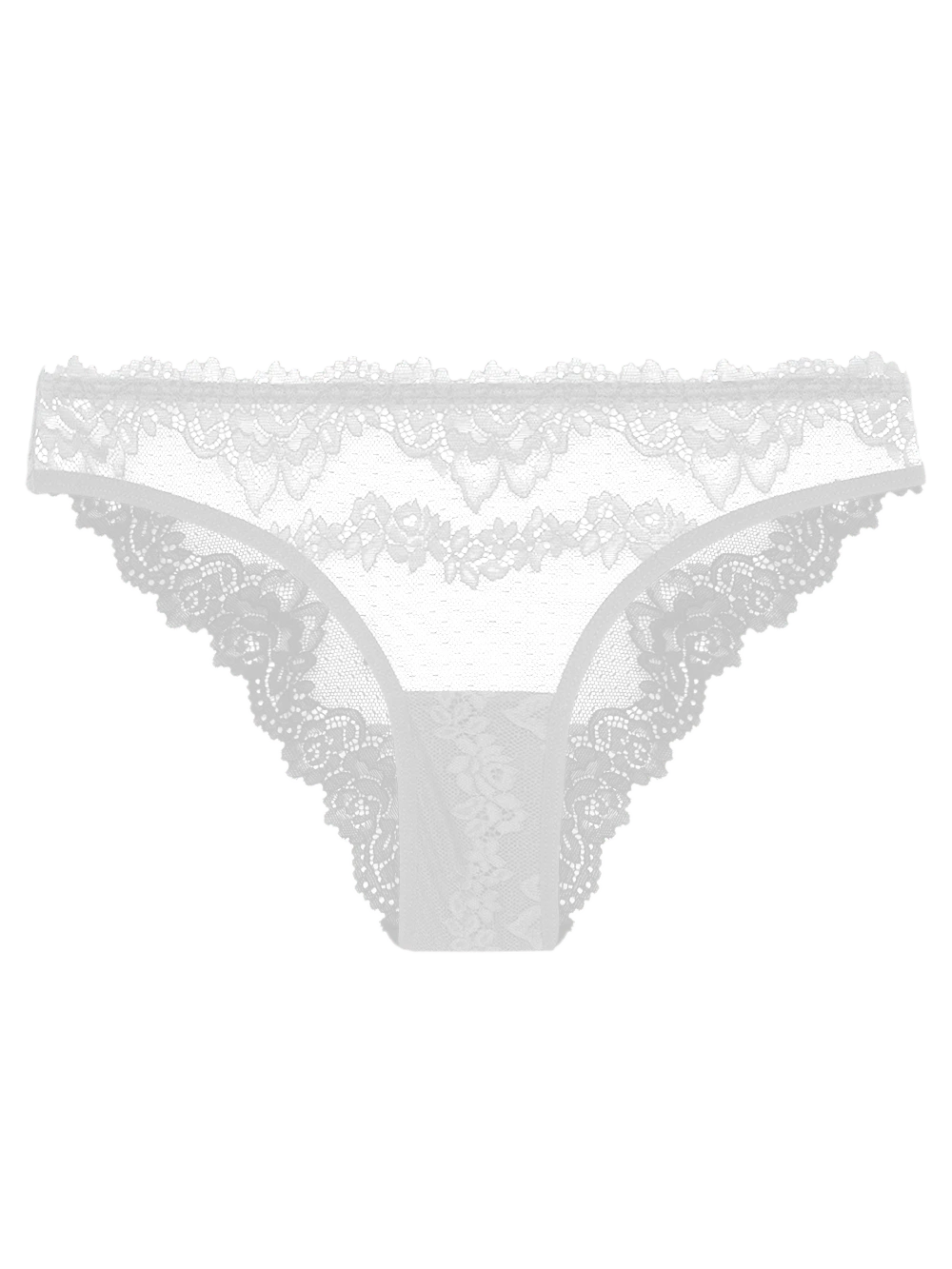 Calcinha Tanga Renda Femme Branco