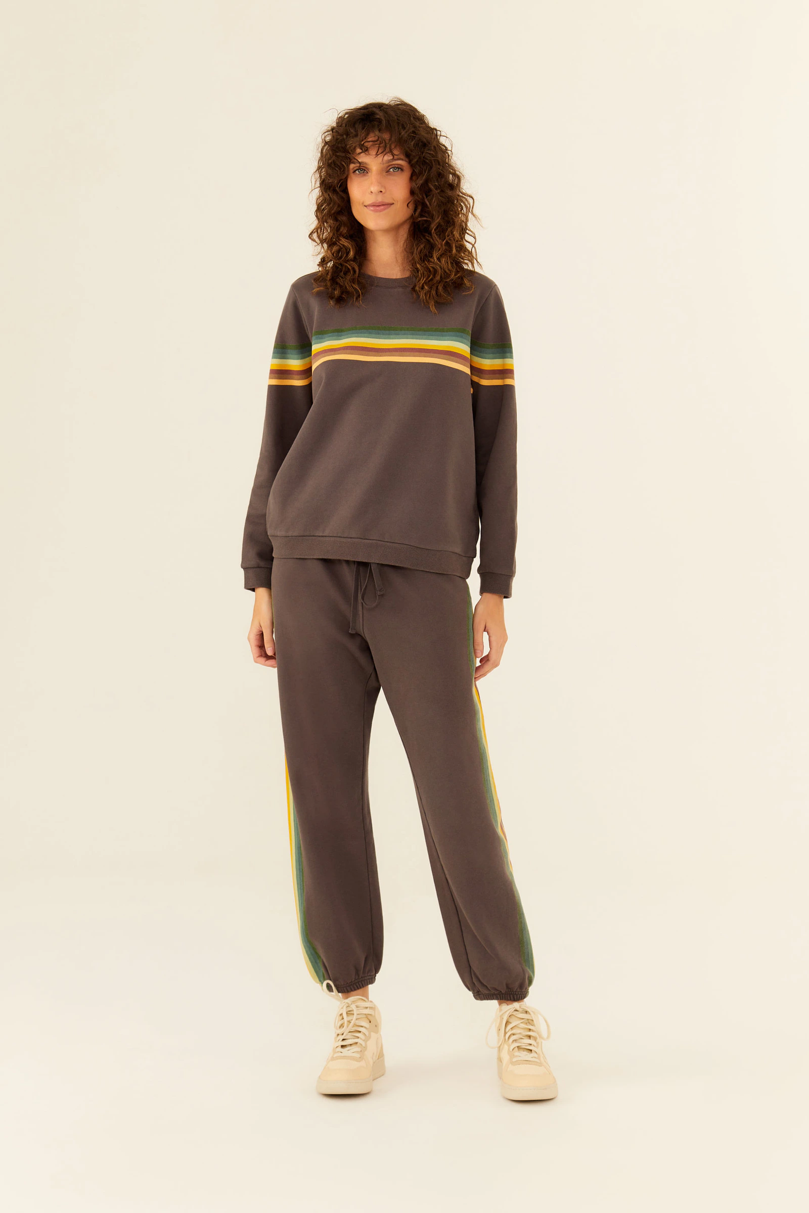 Calça Silk Listra