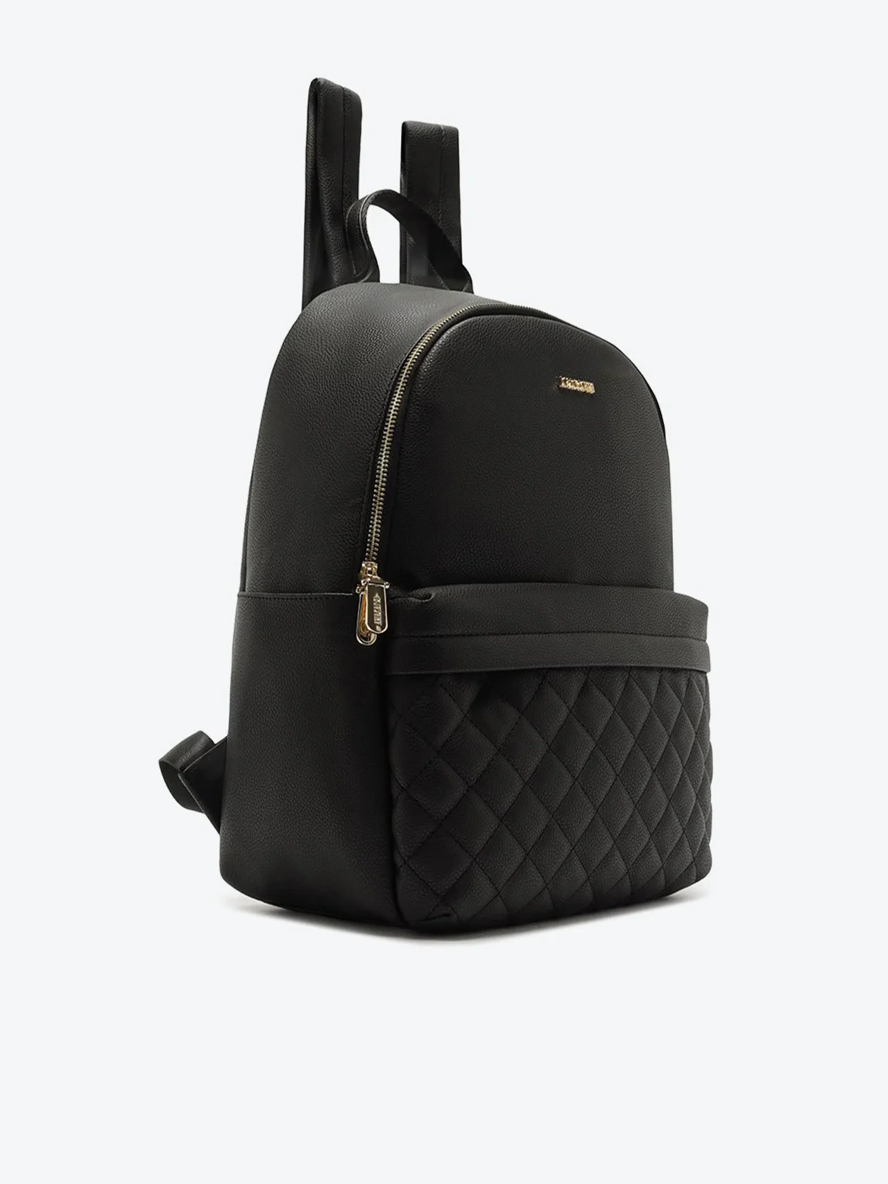 Mochila Grande Zíper Preta
