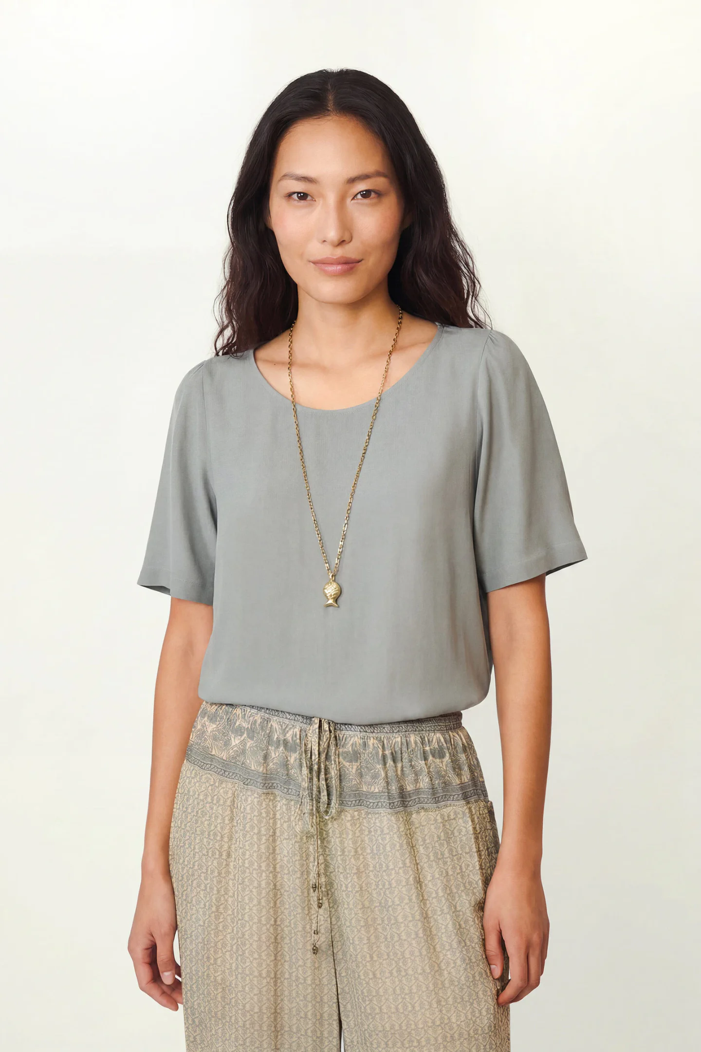 Blusa Manga Curta