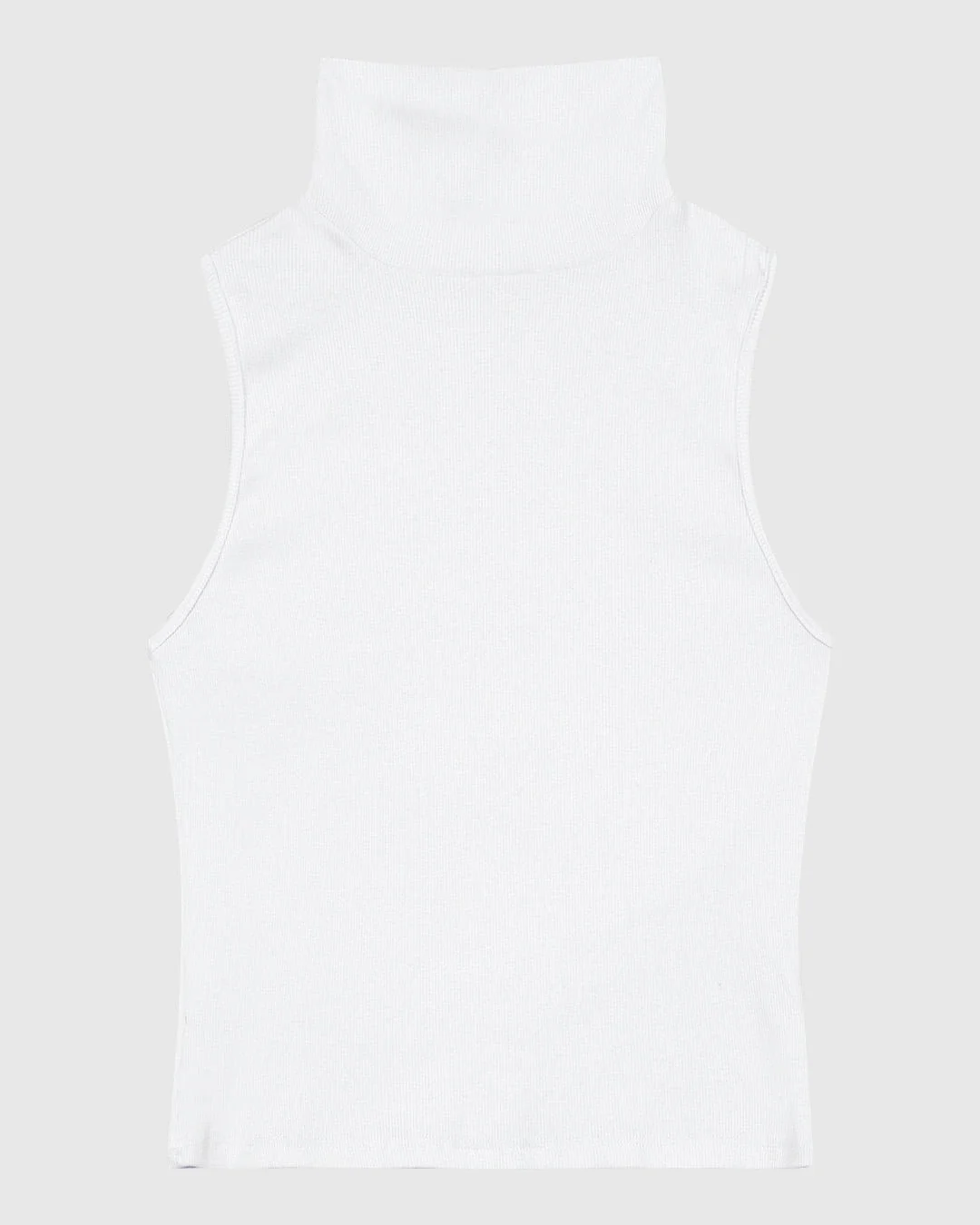Blusa Básica Feminina Gola Alta Em Ribana - ENFIM
