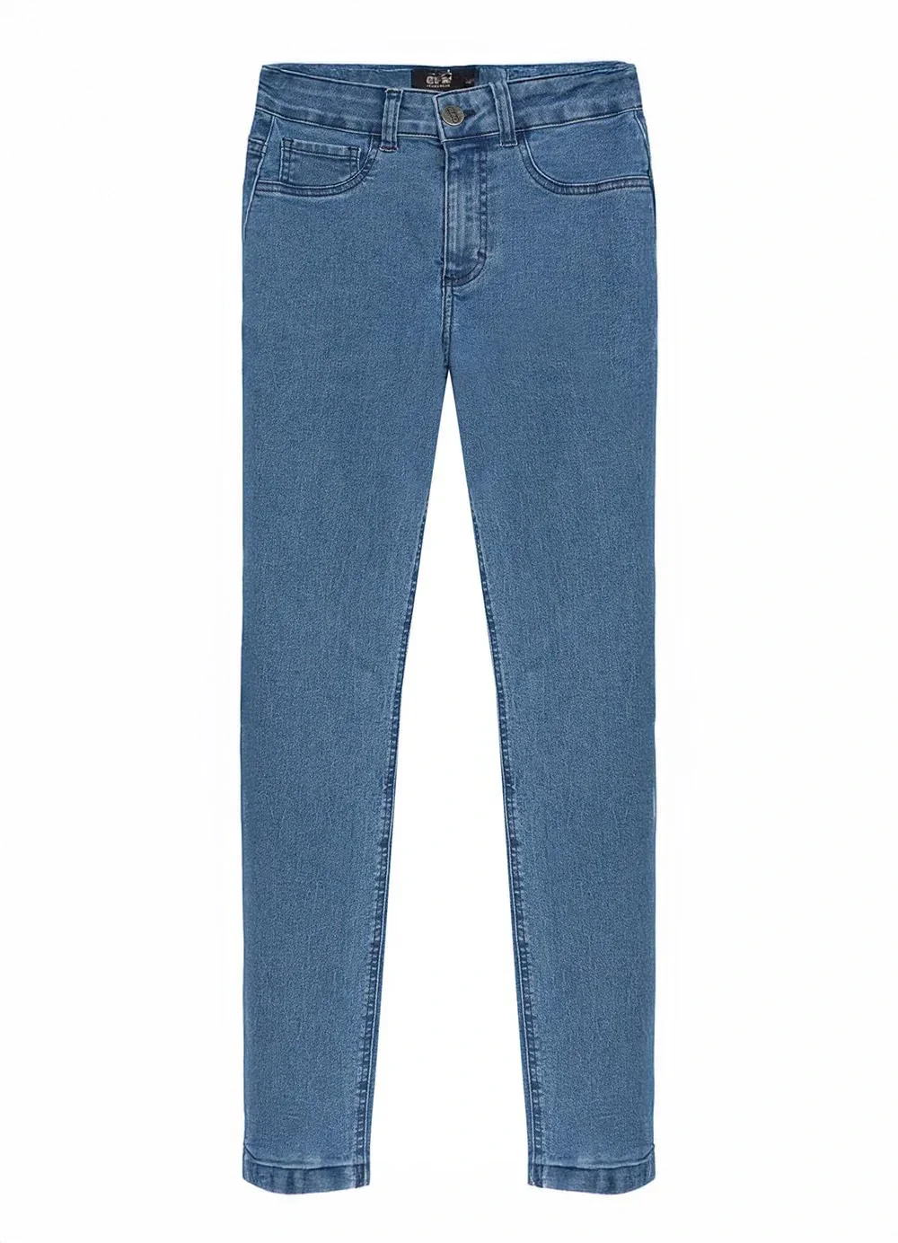 Enfim - Calça Cigarrete Jeans Azul