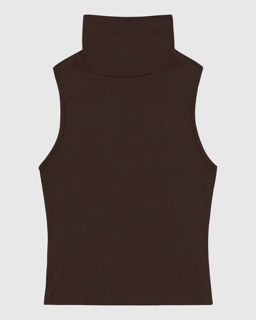 Blusa Básica Feminina Gola Alta Em Ribana - ENFIM