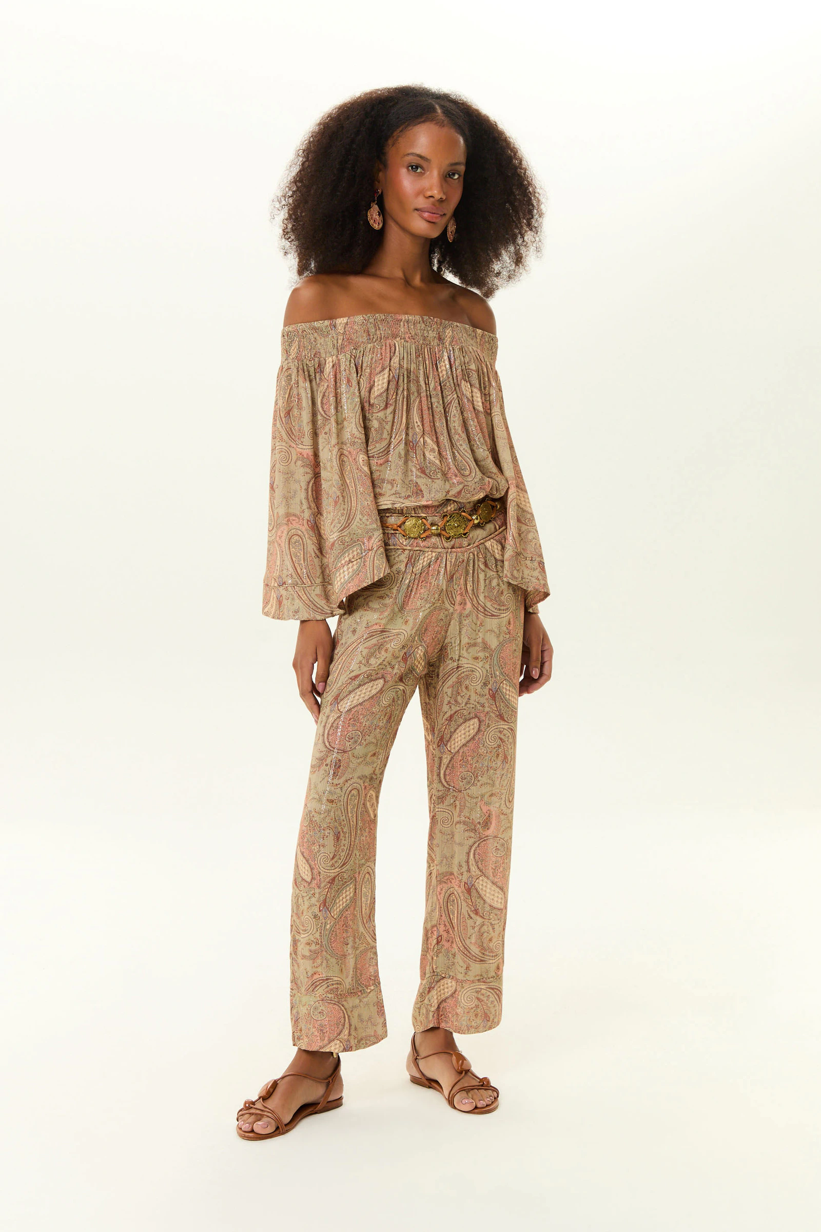 Calça Estampa Folk