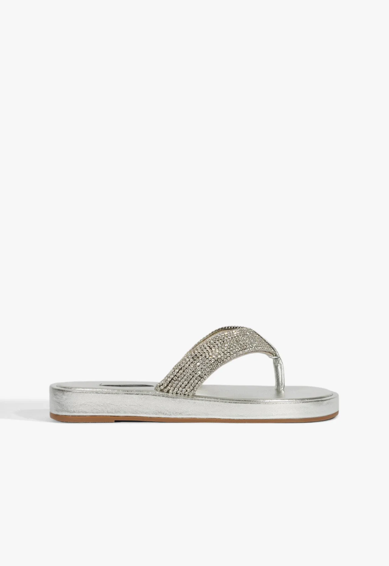 Chinelo Papete Prata