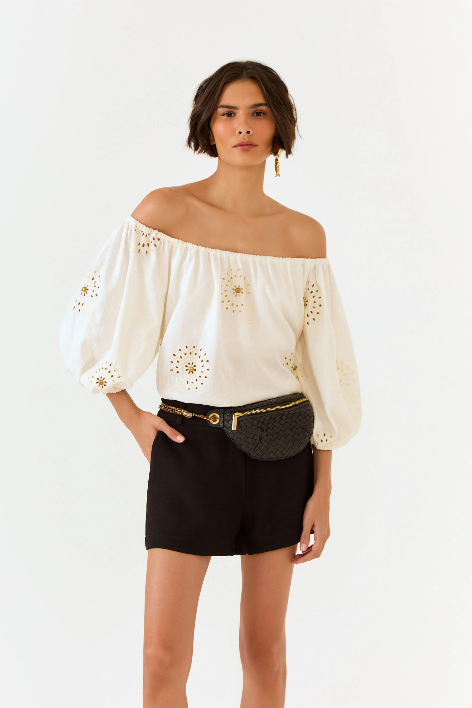 Short Curto Alfaiataria