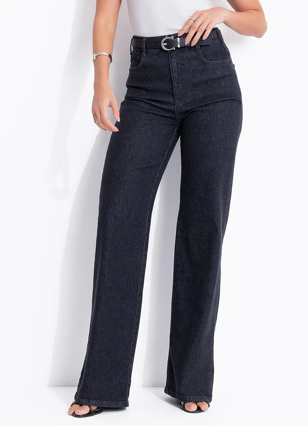 Colcci Jeans - Calça Jeans Berlim Stretch Preto