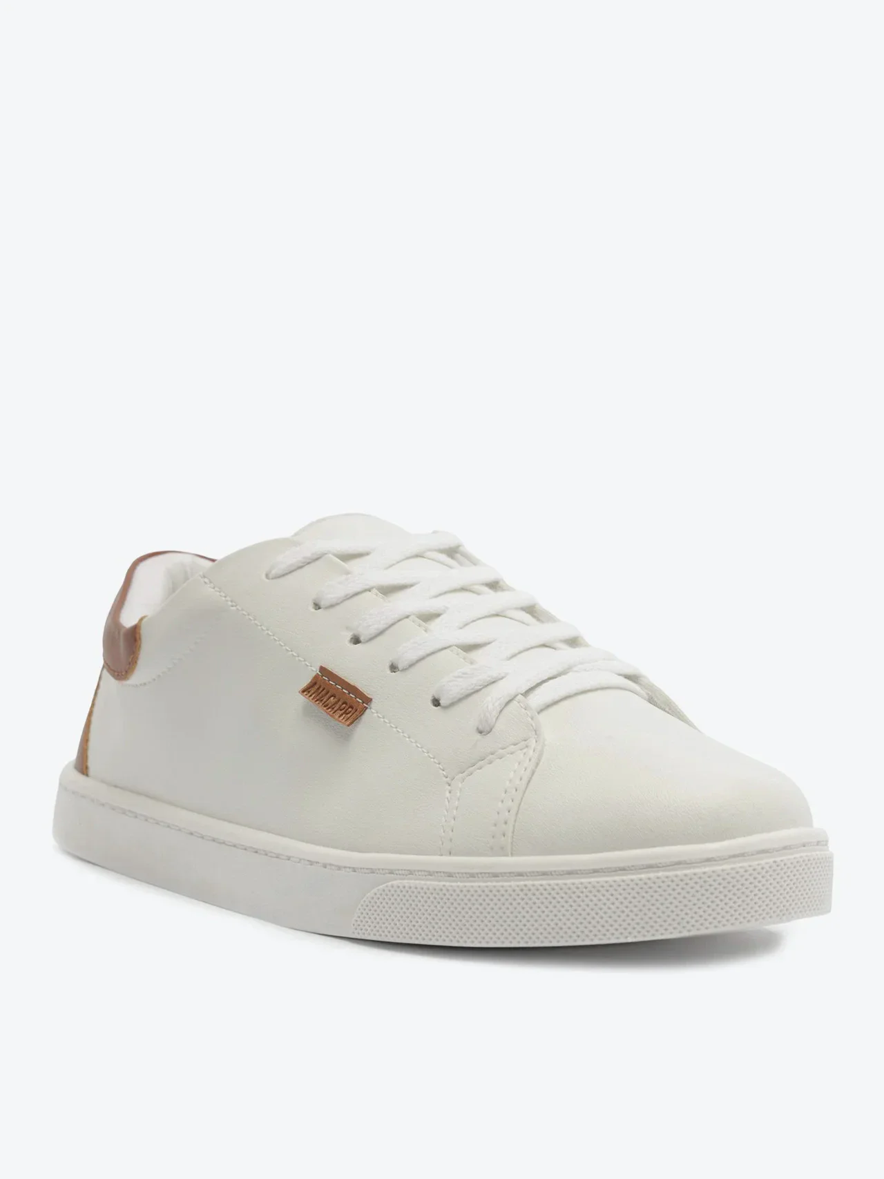 Tênis Clean Branco e Marrom