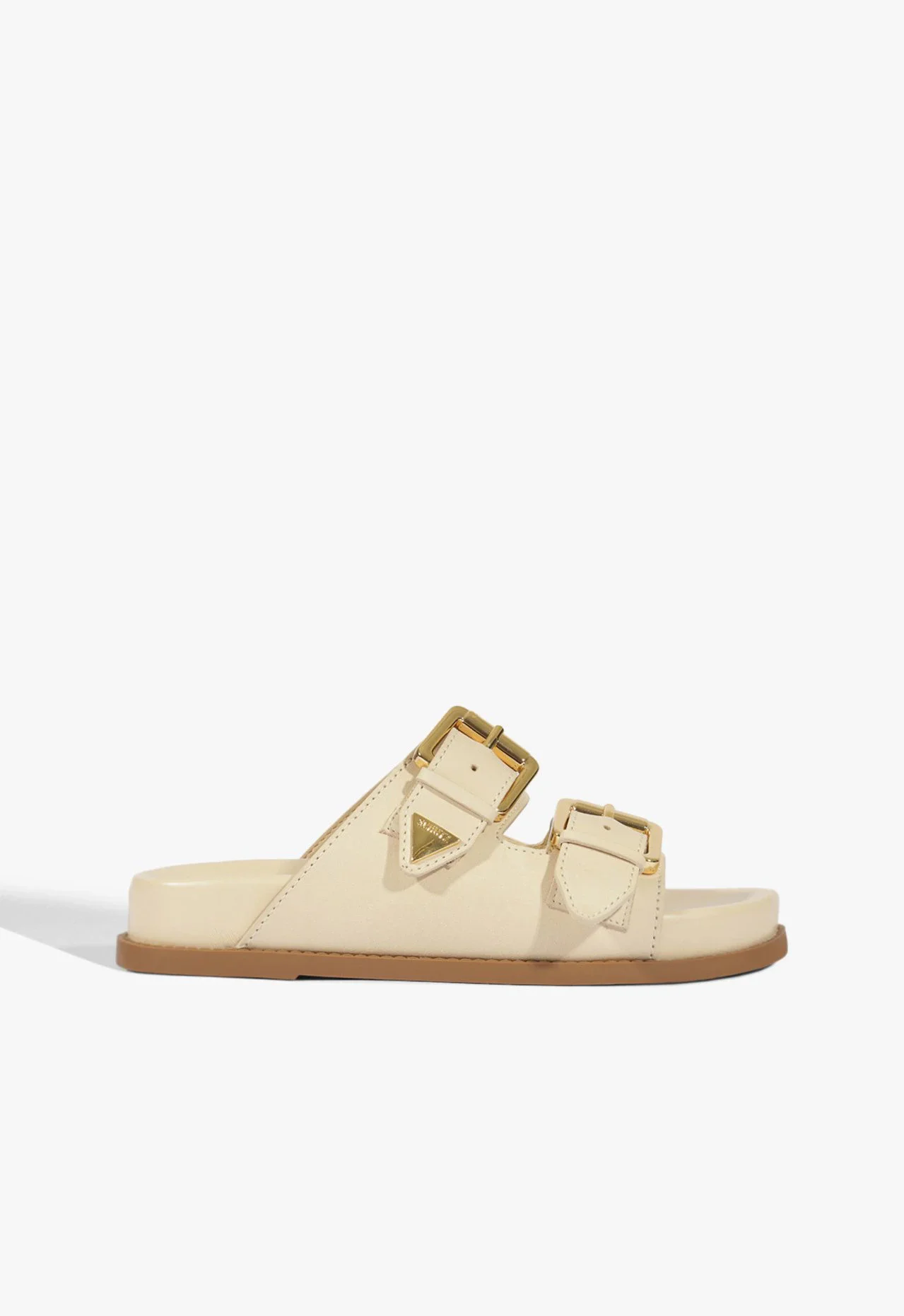 Papete Aurora Couro Creme