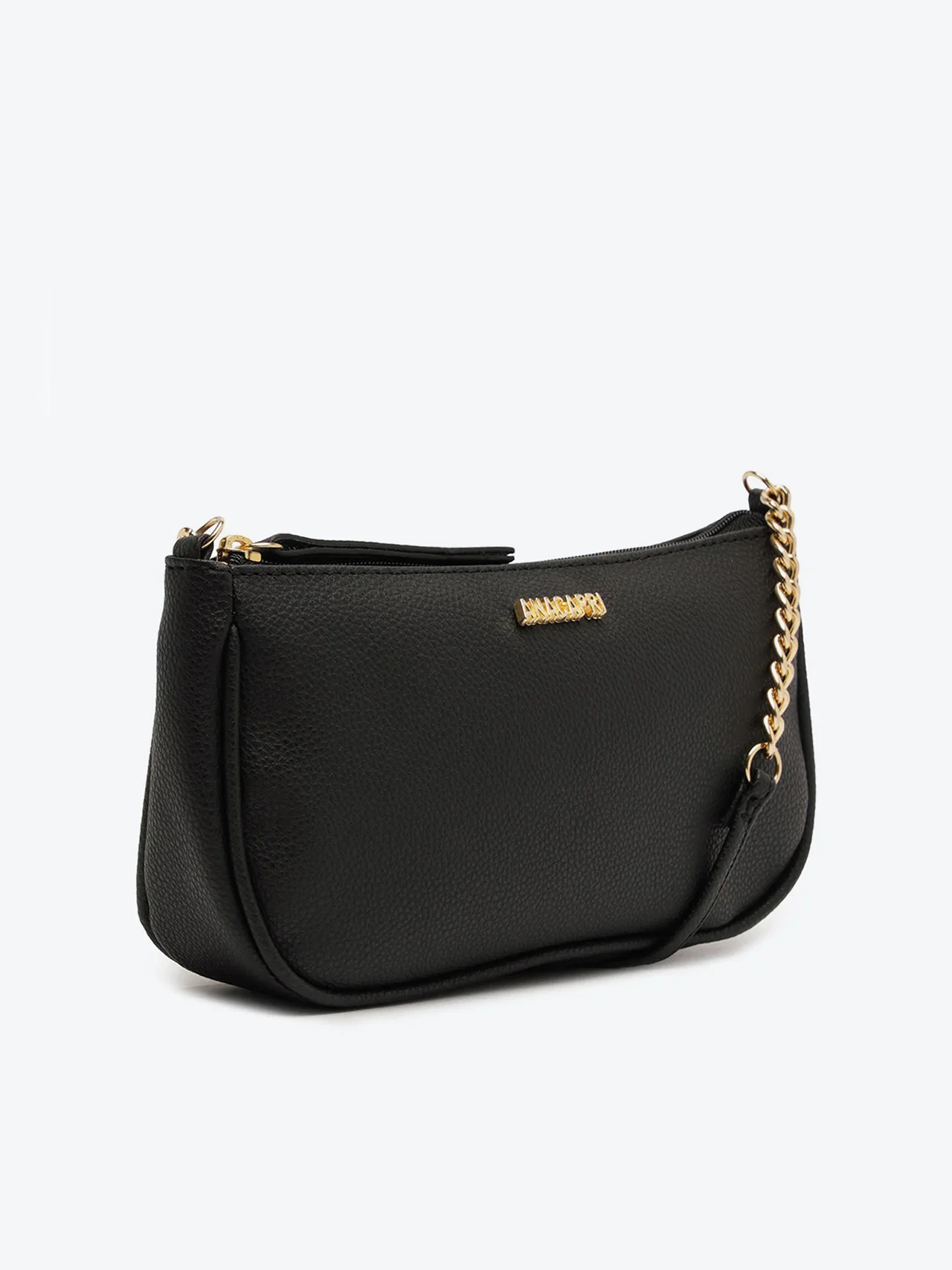 Bolsa Tiracolo Média Gana Preta