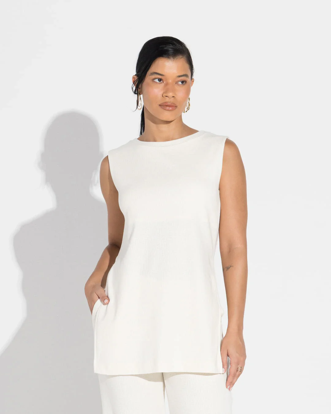 Regata Eco Waffle Feminina