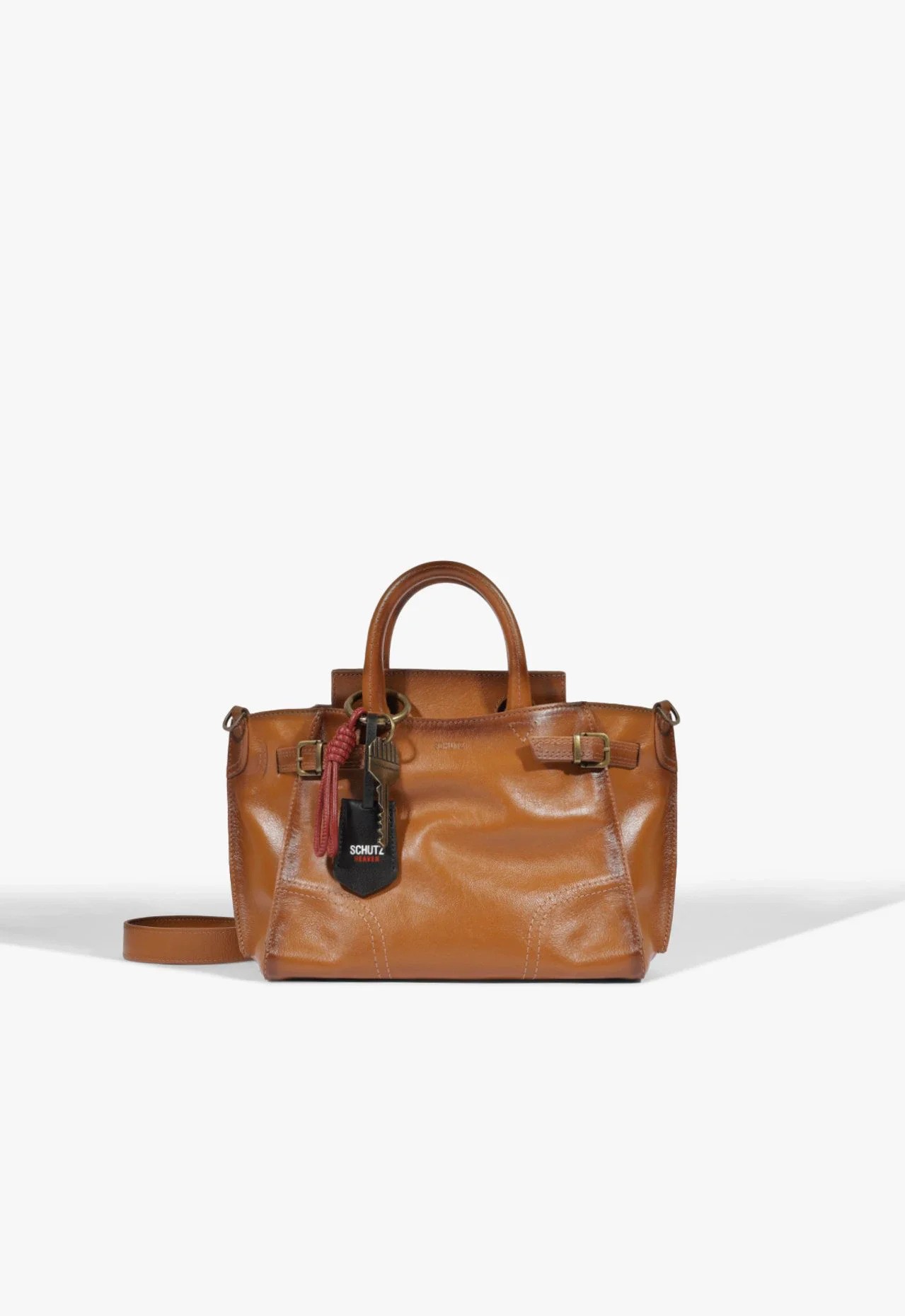 Bolsa Heaven Heritage Pequena Couro Marrom
