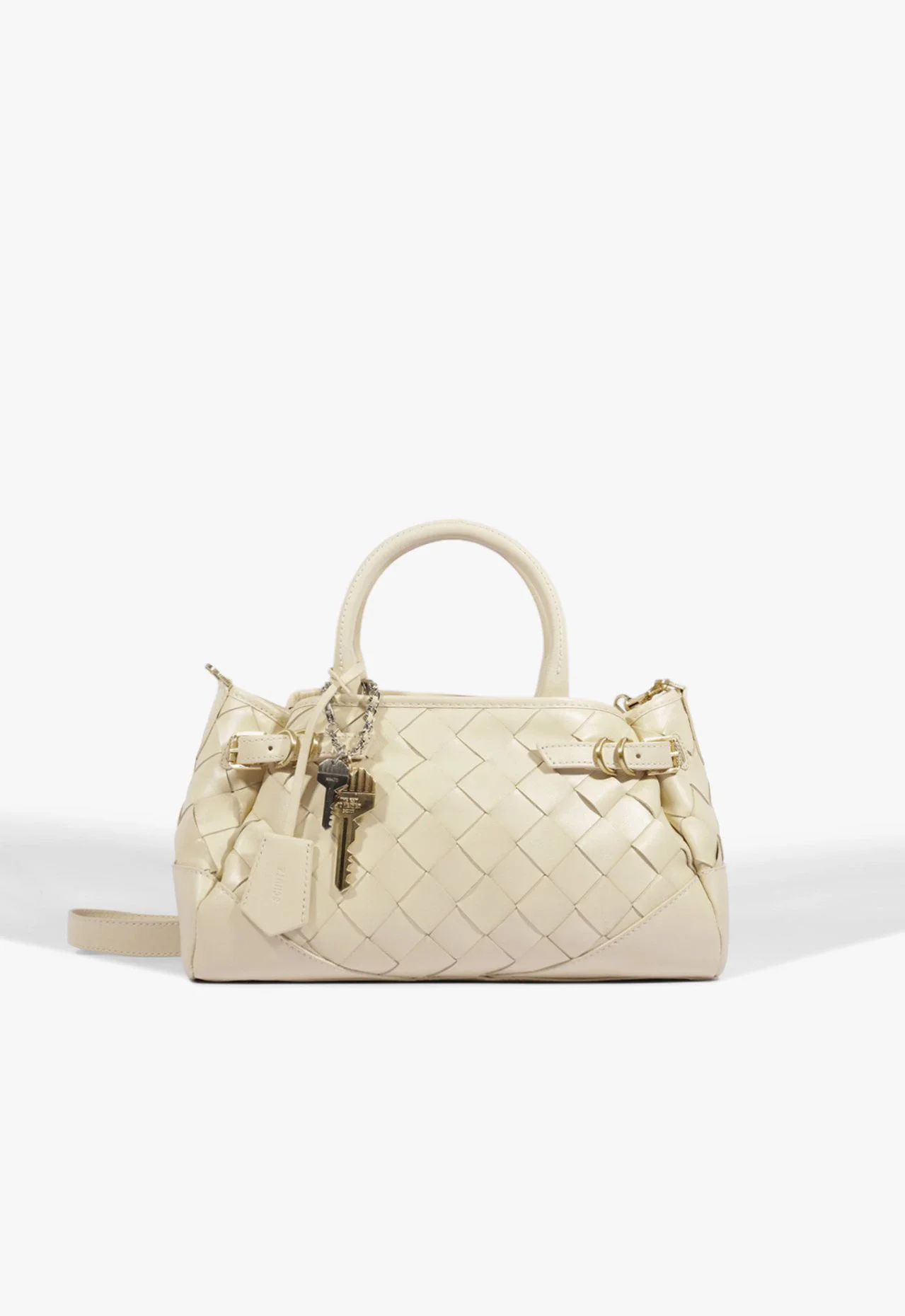Bolsa Tote Média Heaven Tresse Off White