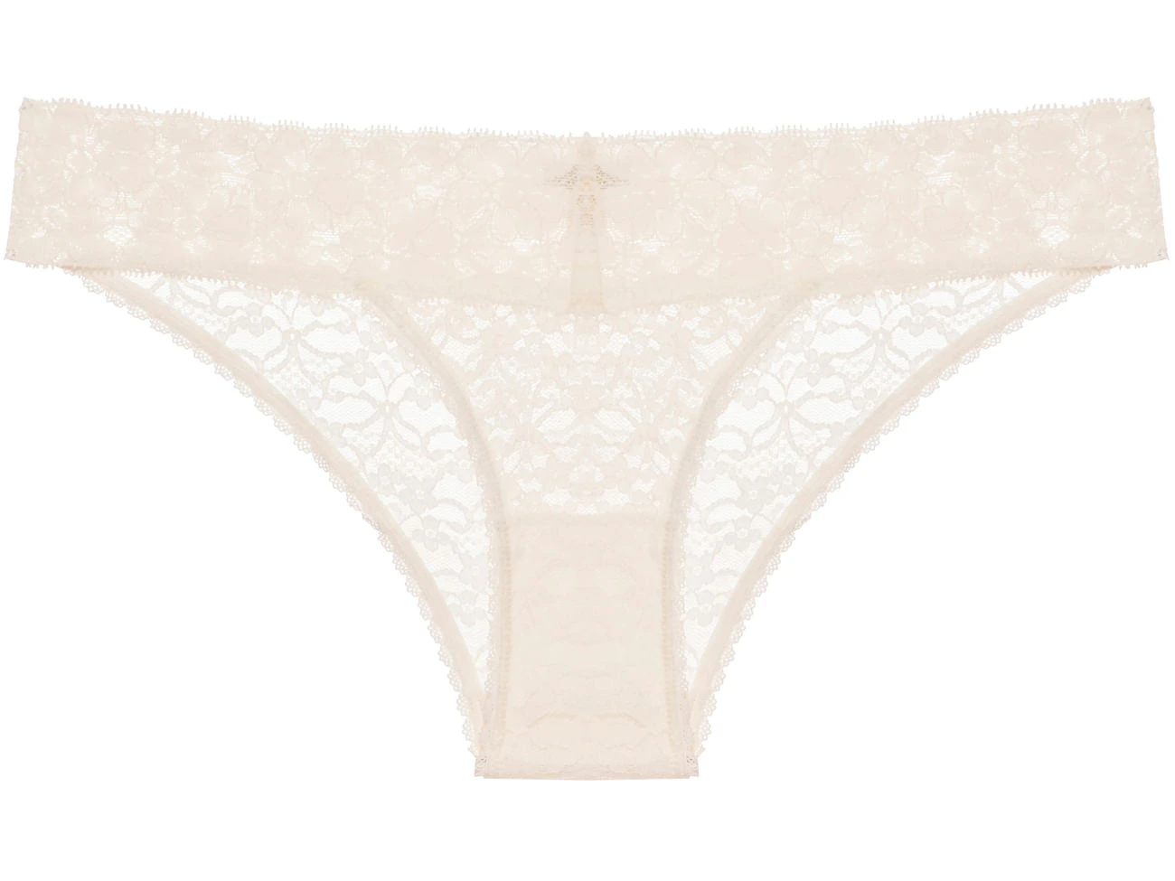 Calcinha Biquíni Renda Sweet Lace Off White
