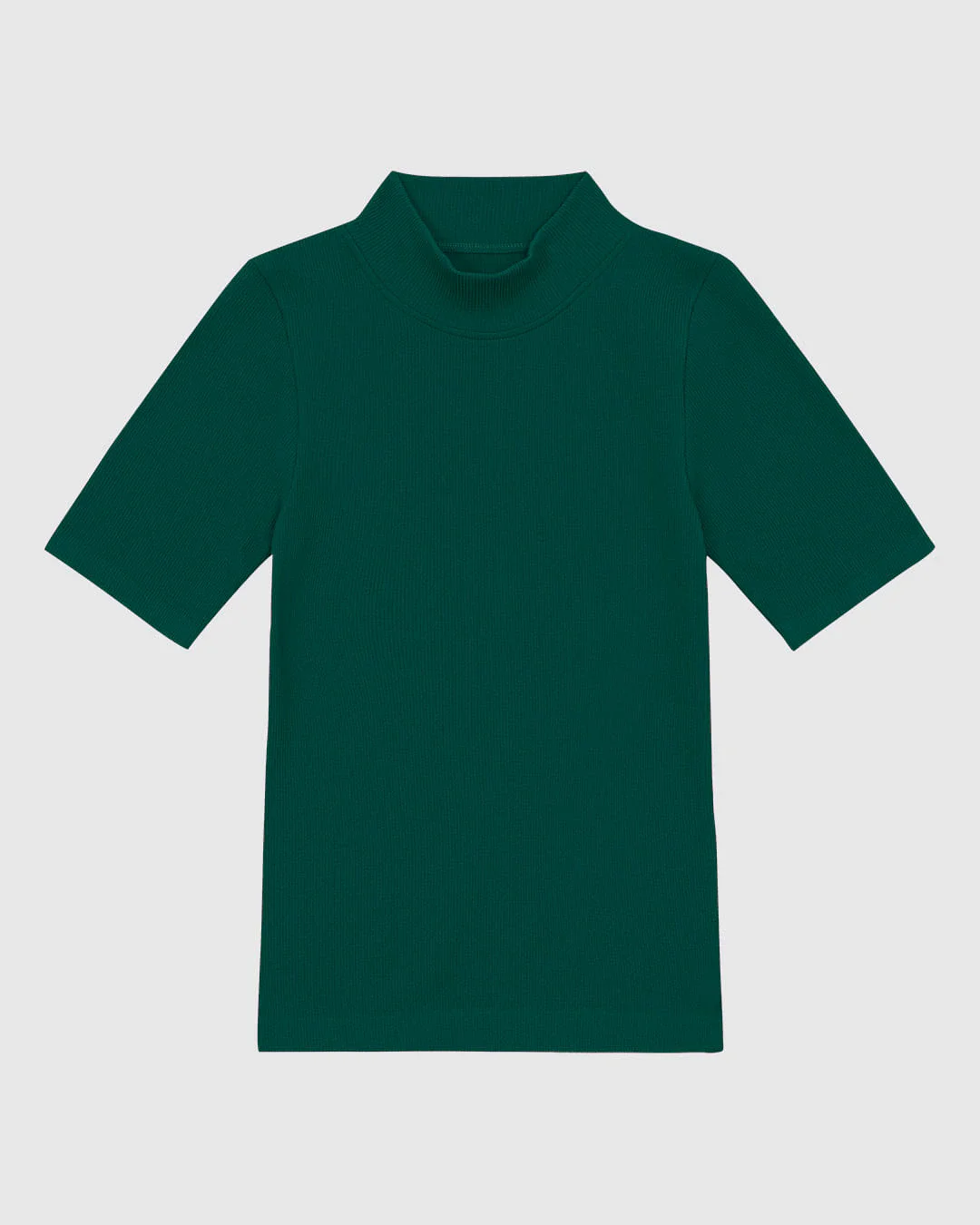 Blusa Básica Feminina Gola Alta Em Seamless Poliamida - ENFIM