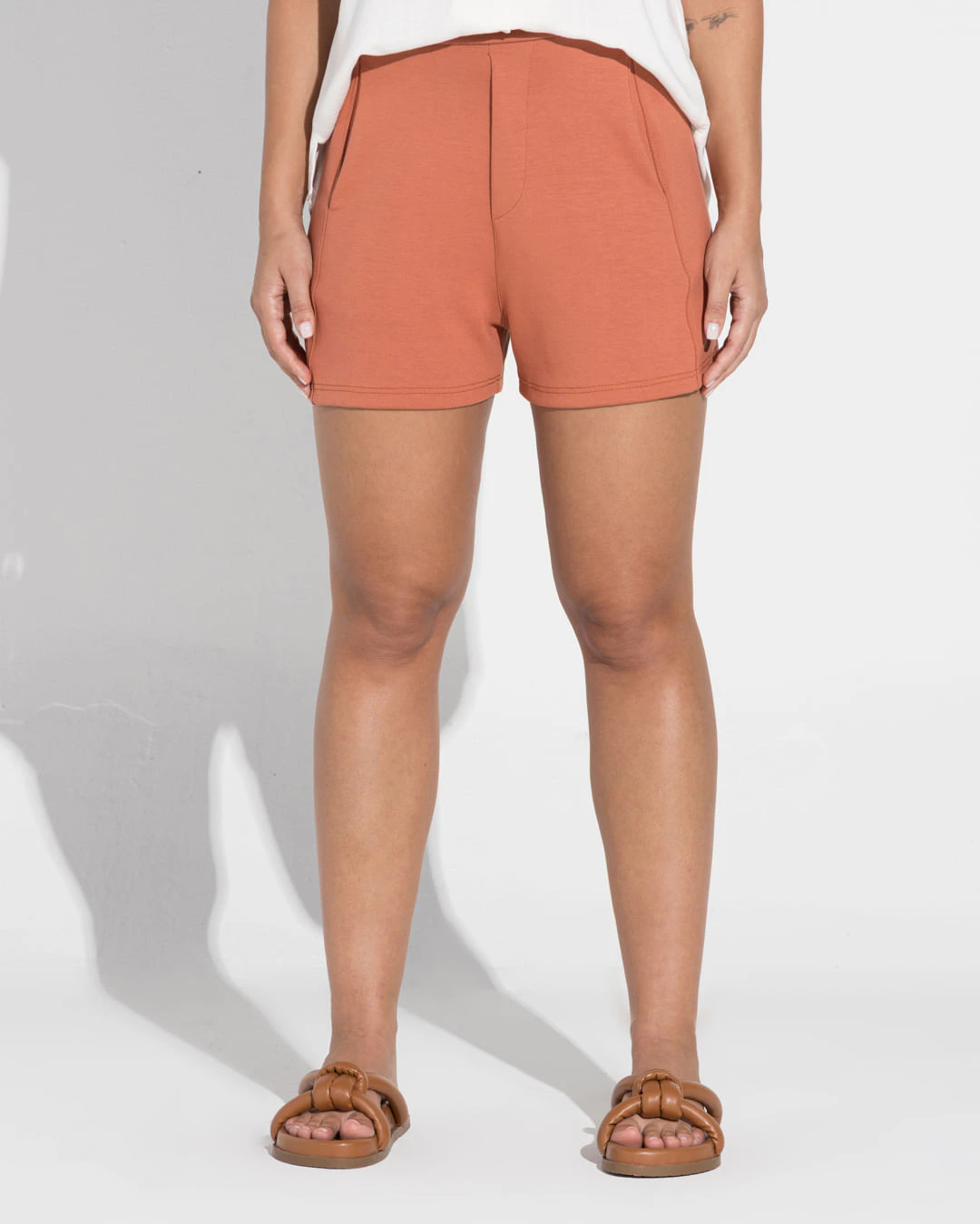 Shorts Dense Viscose Feminino