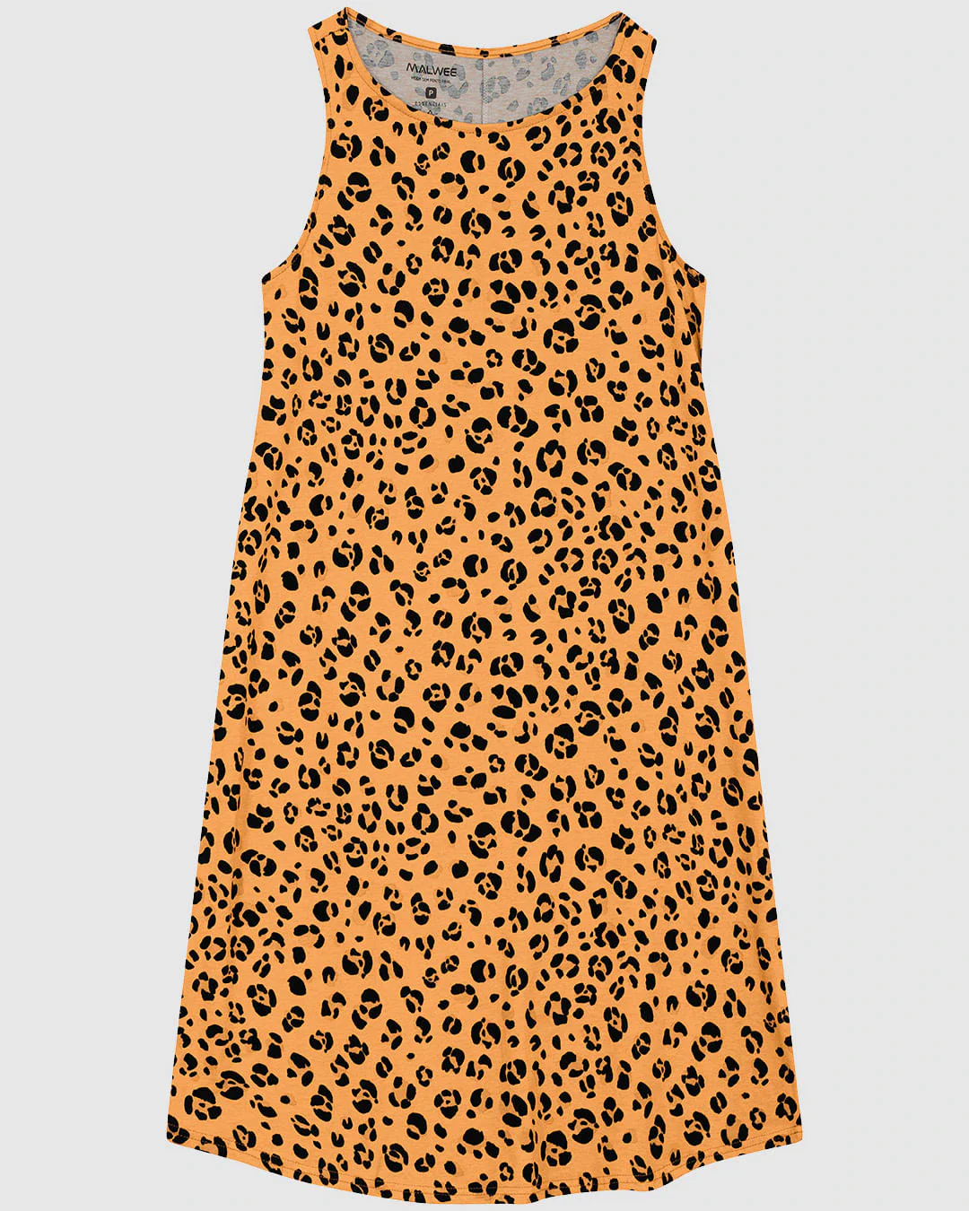 Vestido Feminino Regata Estampado Em Algodão